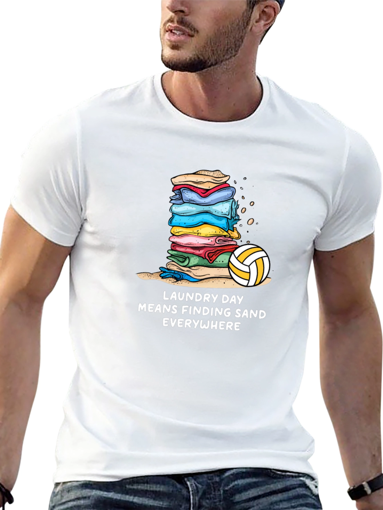 Laundry Day Sand Everywhere T-Shirt