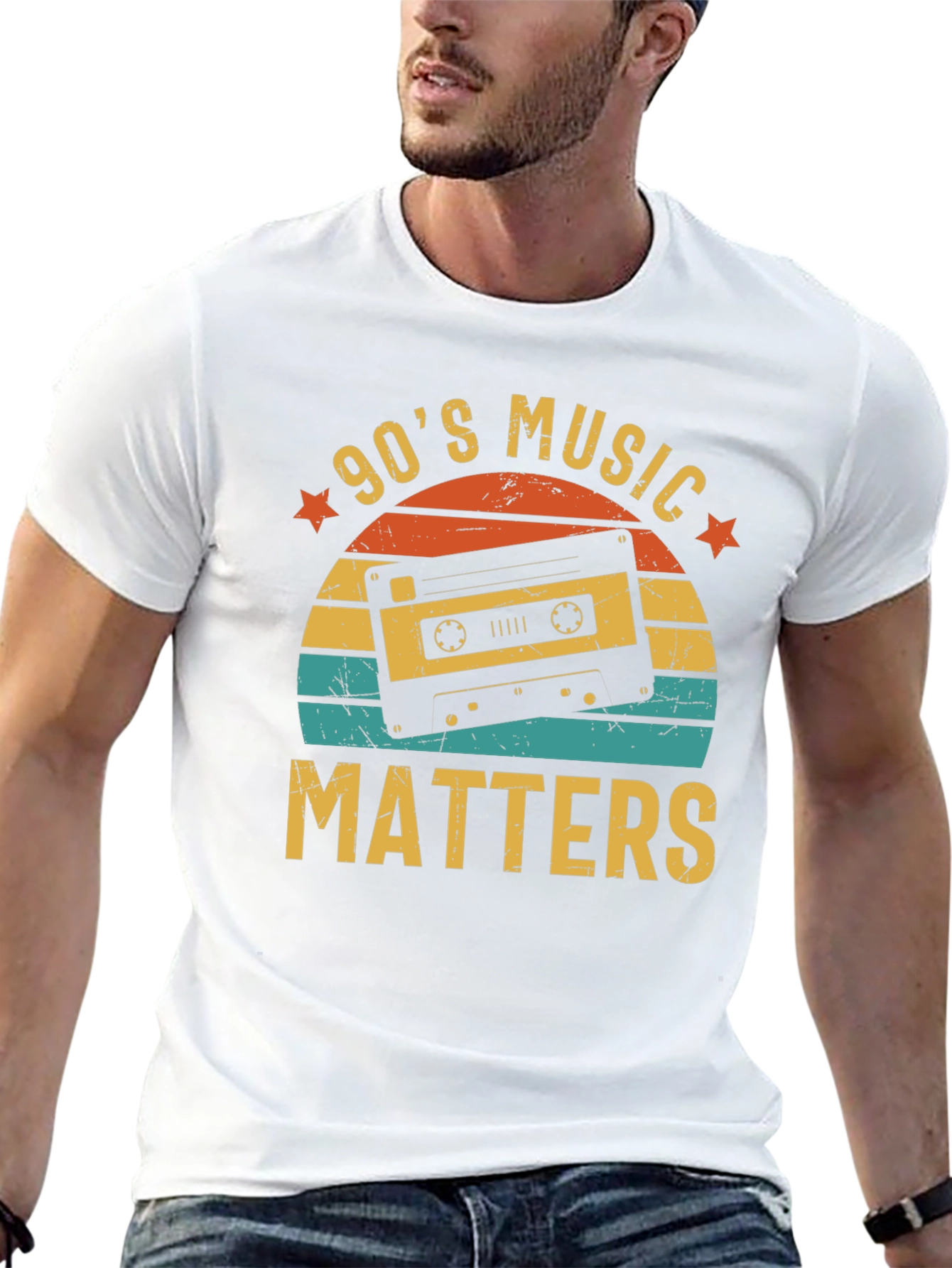 90s Music Matters Graphic T-Shirt
