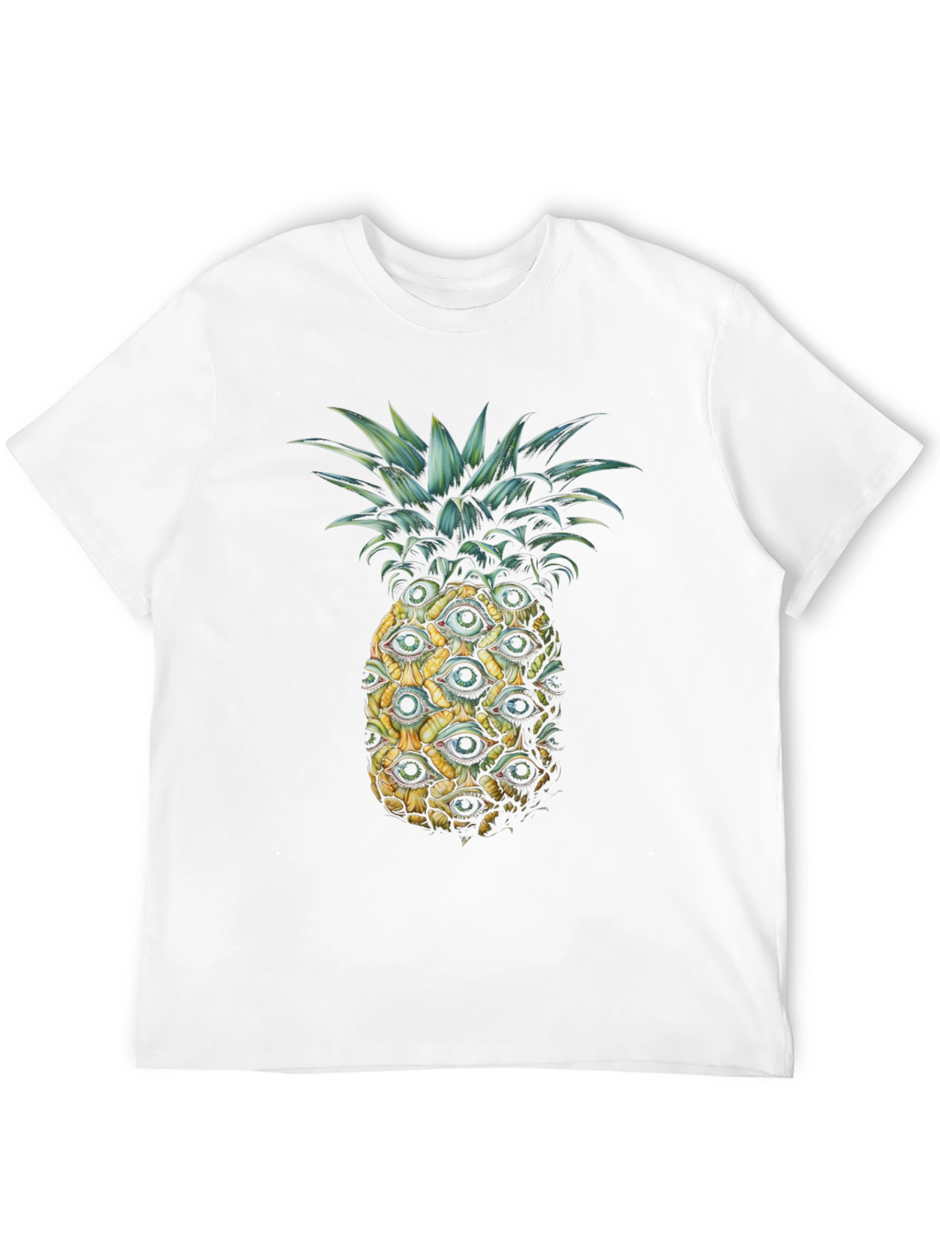 Eye-Catching Pineapple Graphic Tee - Unique Design