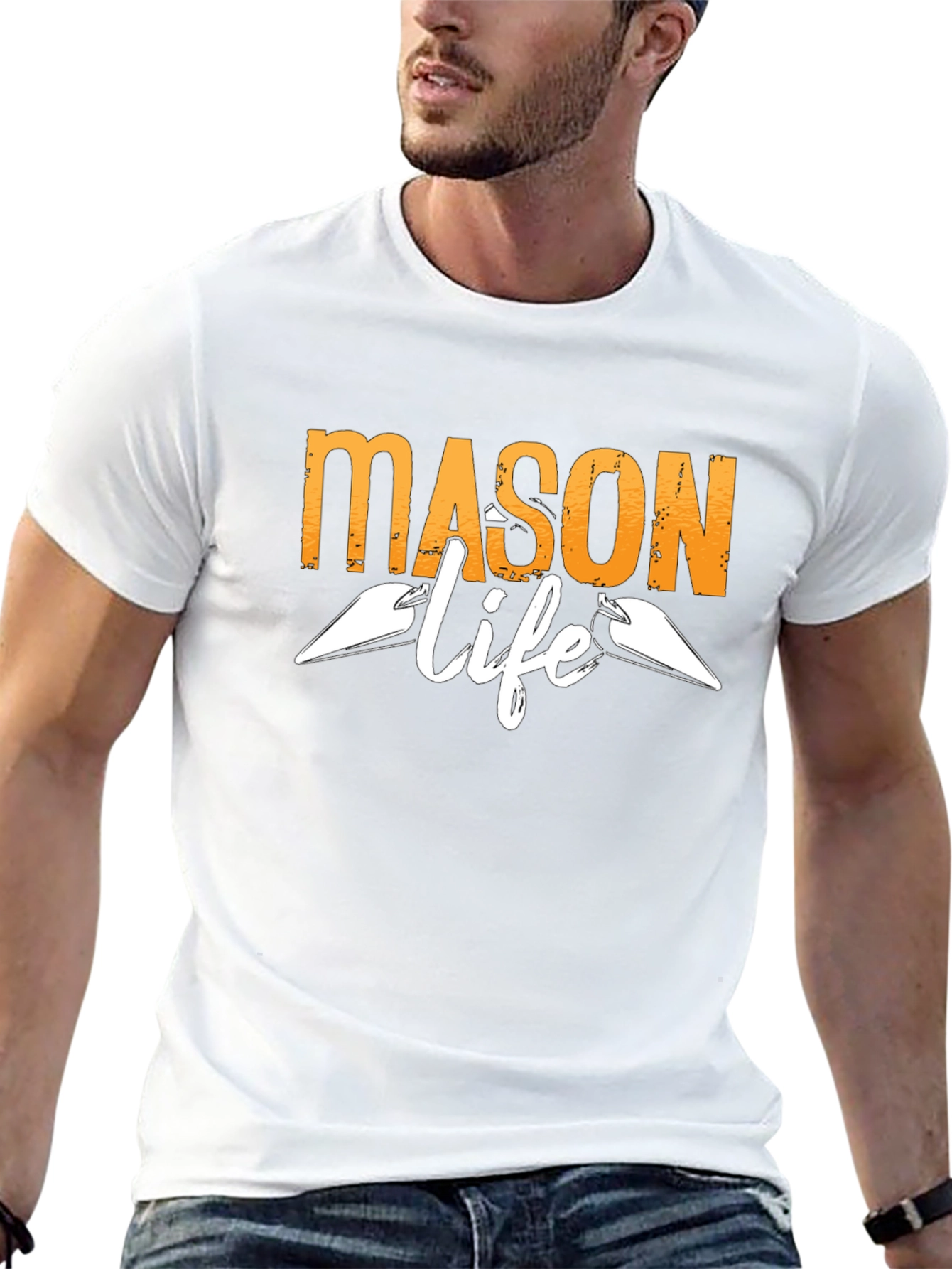 Mason Life Graphic T-Shirt - Black