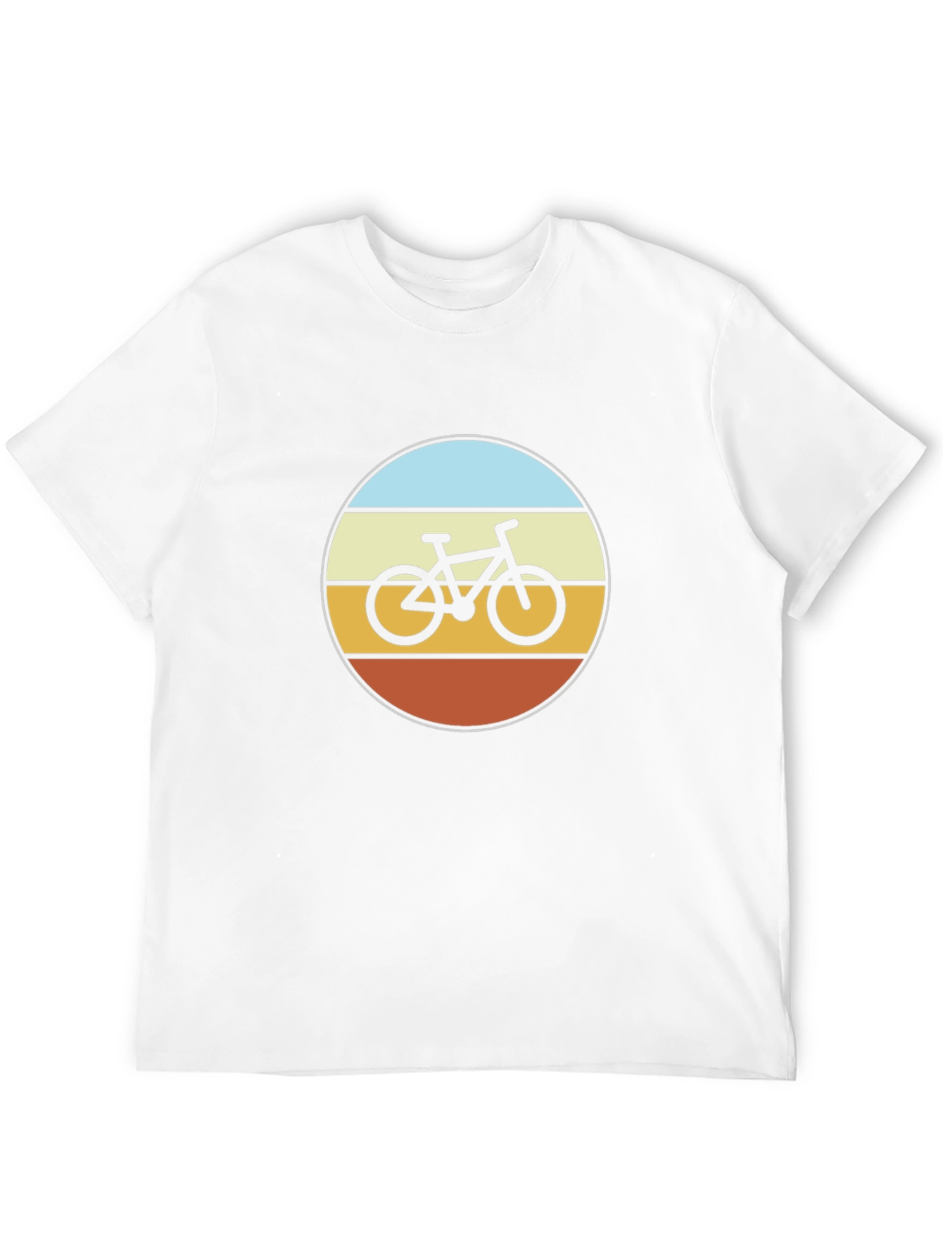 Retro Bike Graphic Tee - Black