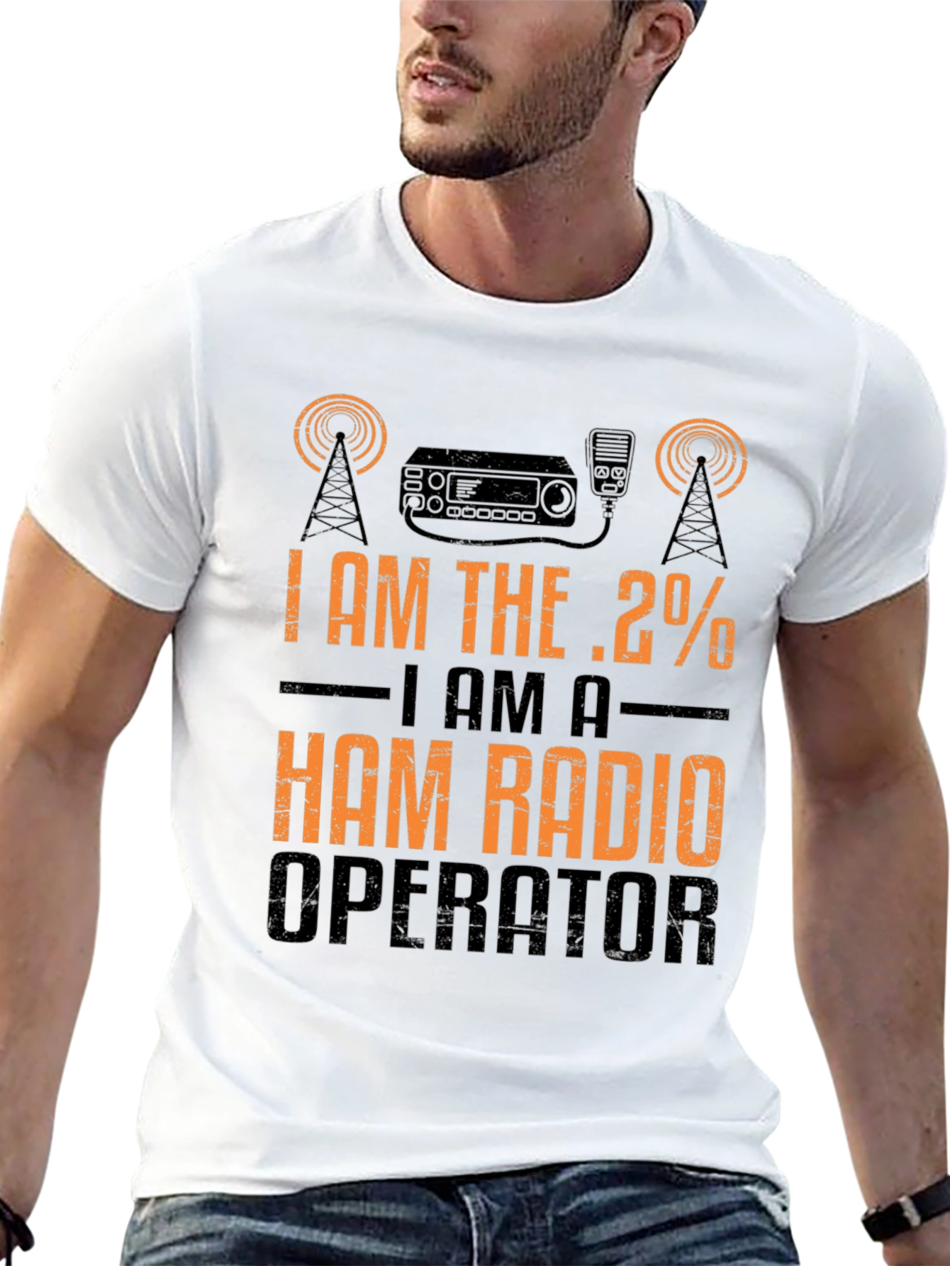 I Am The .2% Ham Radio Operator T-Shirt