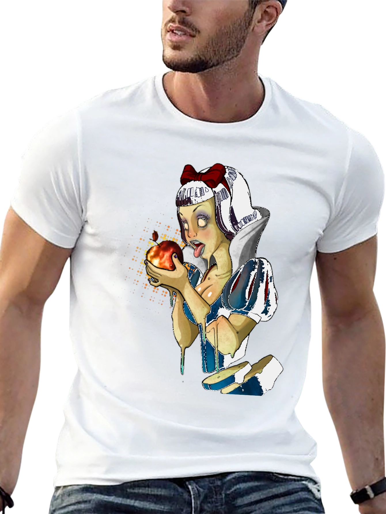 Snow White Zombie T-Shirt - Poison Apple