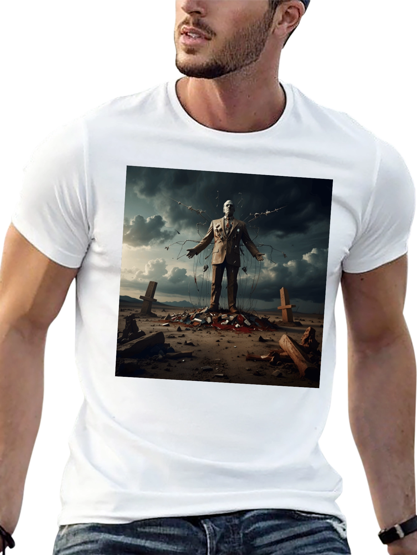 Surreal Dark Art Graphic Tee