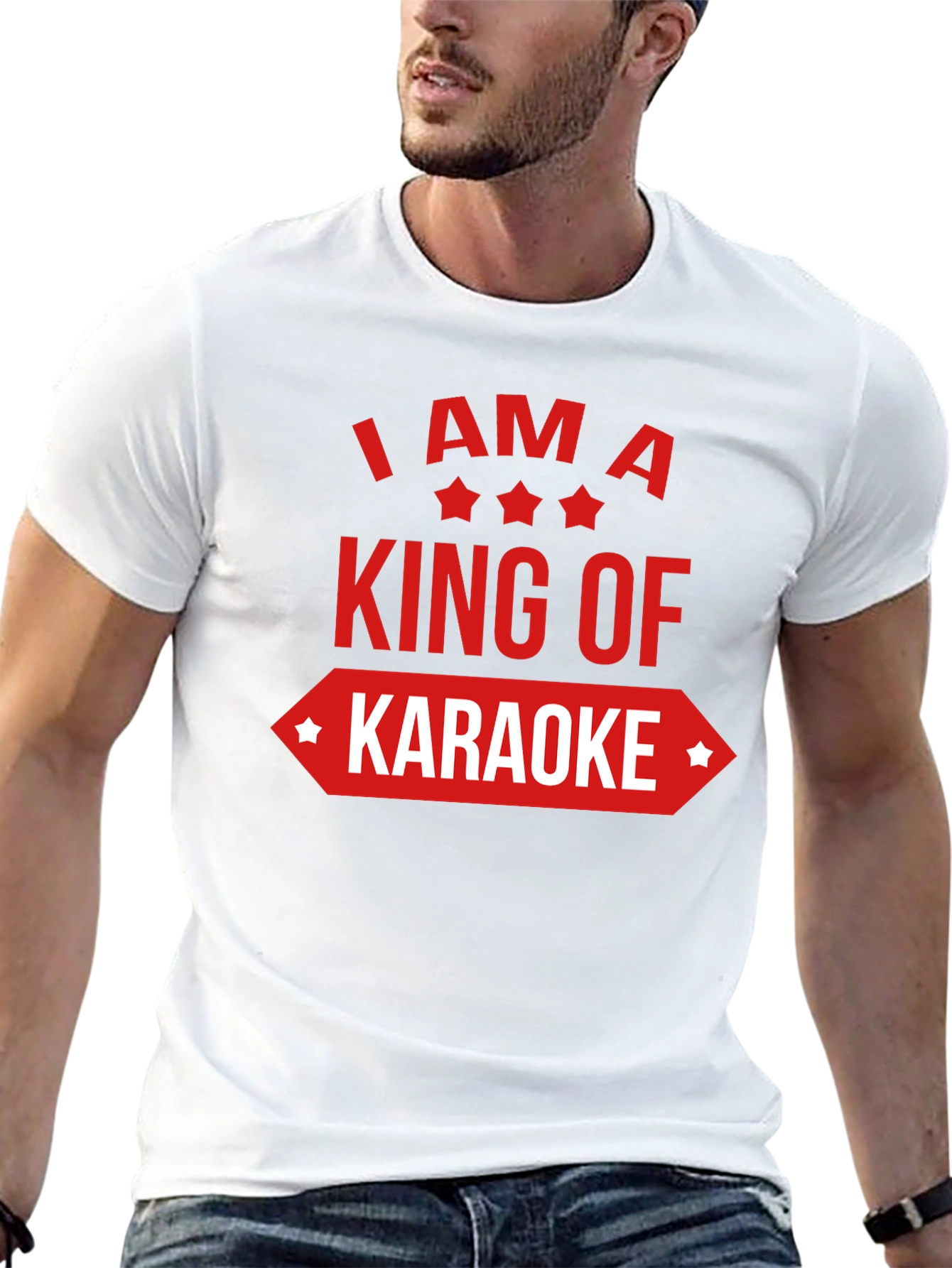Karaoke King T-Shirt - Stylish Music Lover Tee