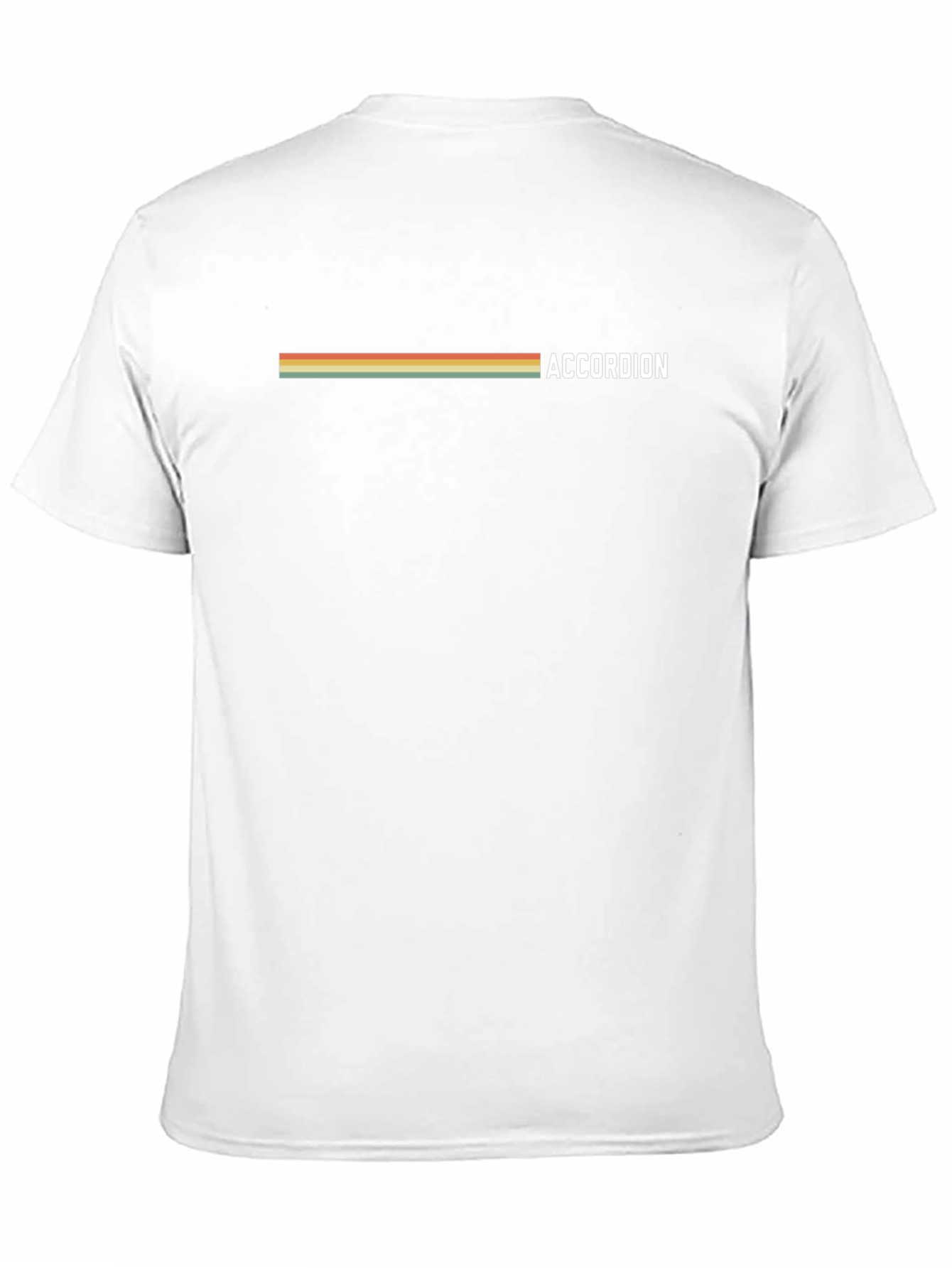 Retro Accordion T-Shirt - Black