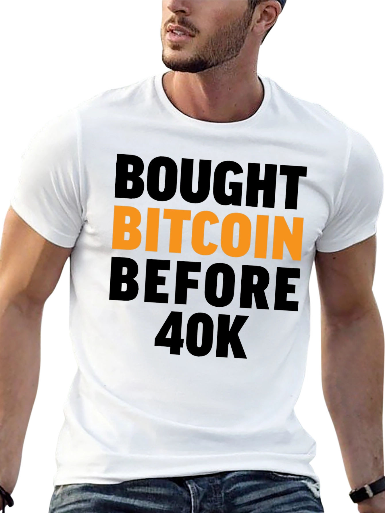 Bitcoin Investor Tee - Bought Before 40K