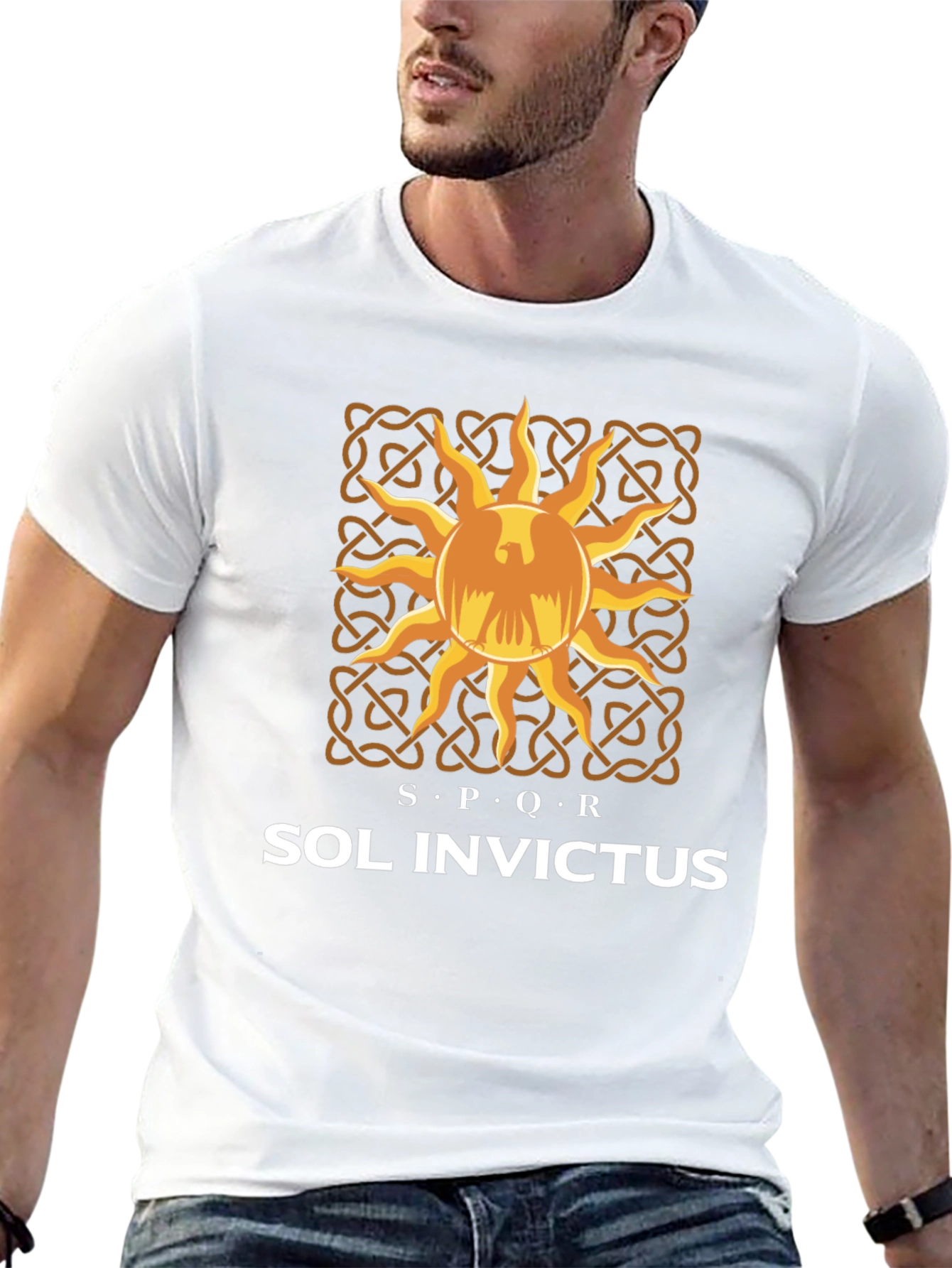 Sol Invictus Graphic Tee - Roman Sun God T-Shirt
