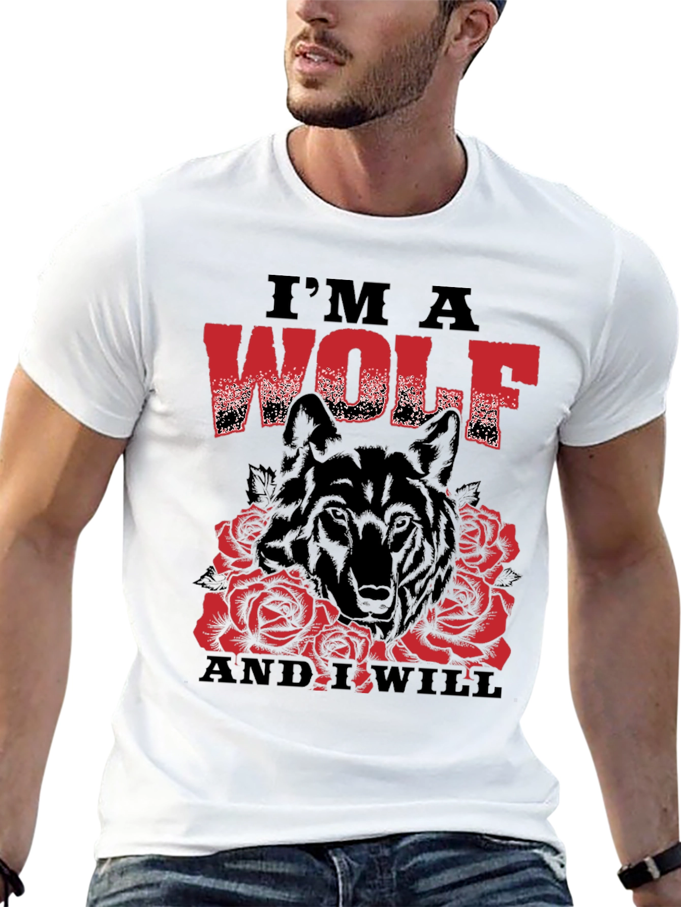 Im a Wolf Graphic T-Shirt