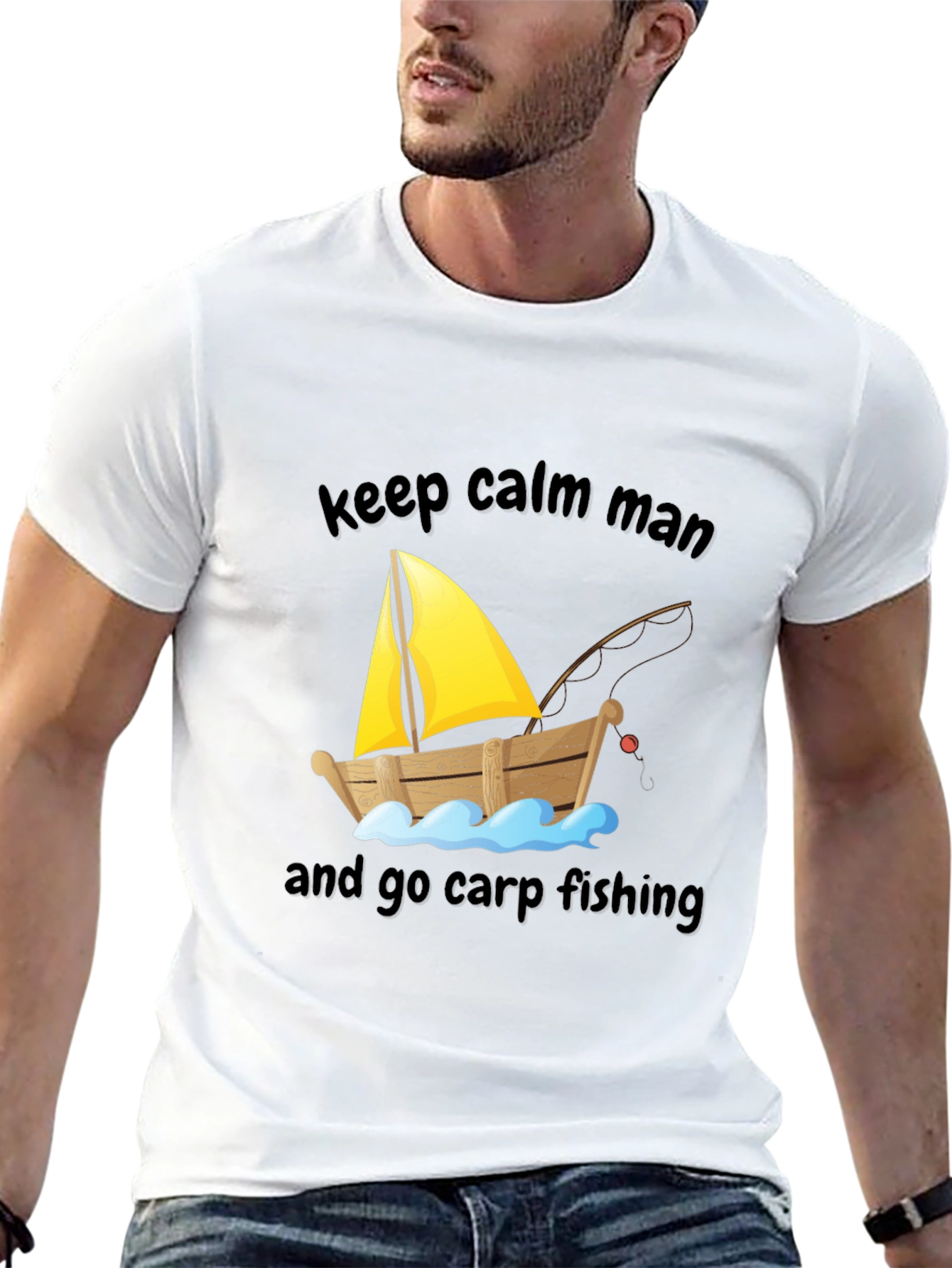 Keep Calm Carp Fishing T-Shirt