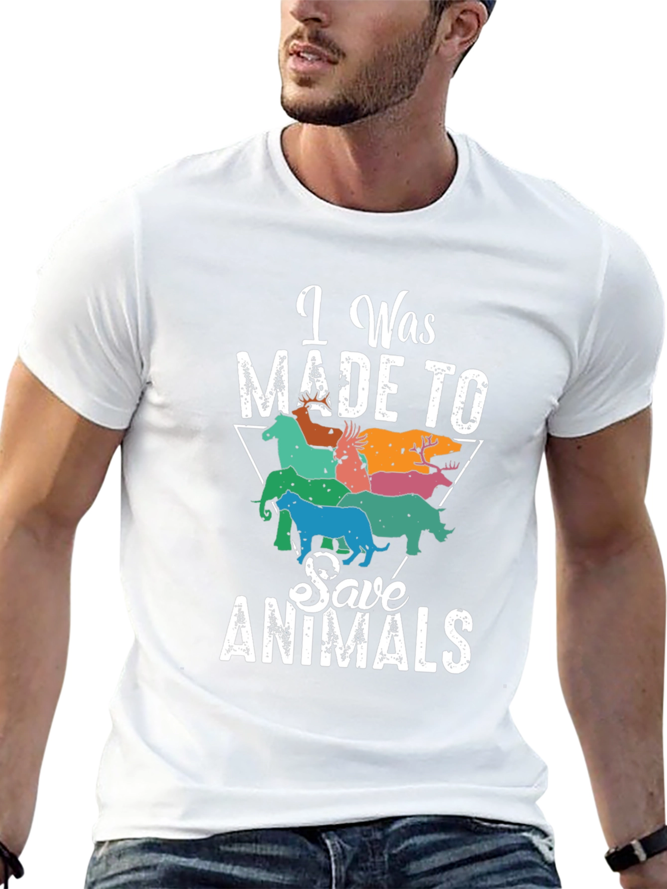 Save Animals Graphic Tee