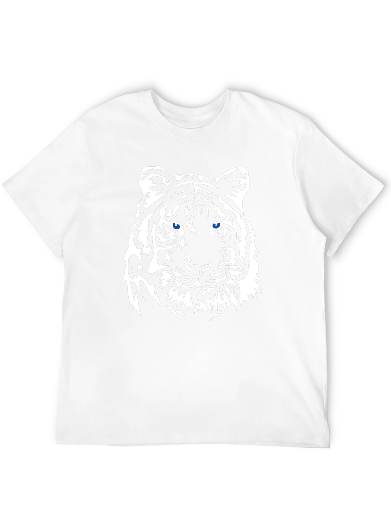 Black Tiger Graphic Tee - Bold Animal Print