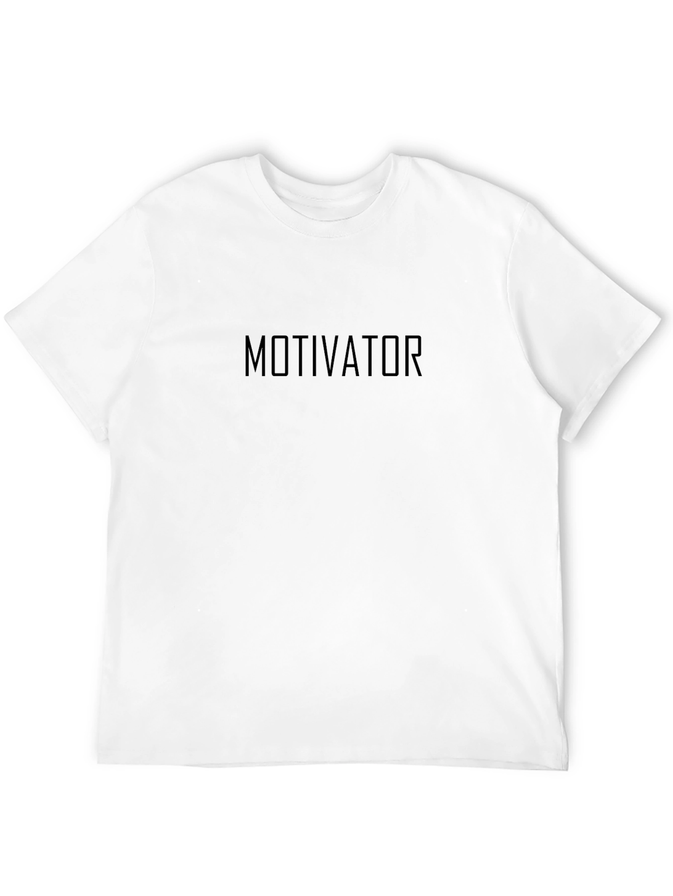 Motivator Black T-Shirt - Classic Style