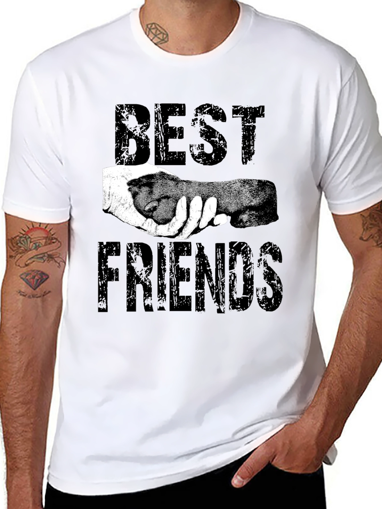 Best Friends Graphic Tee - Cute Pet Lover Shirt