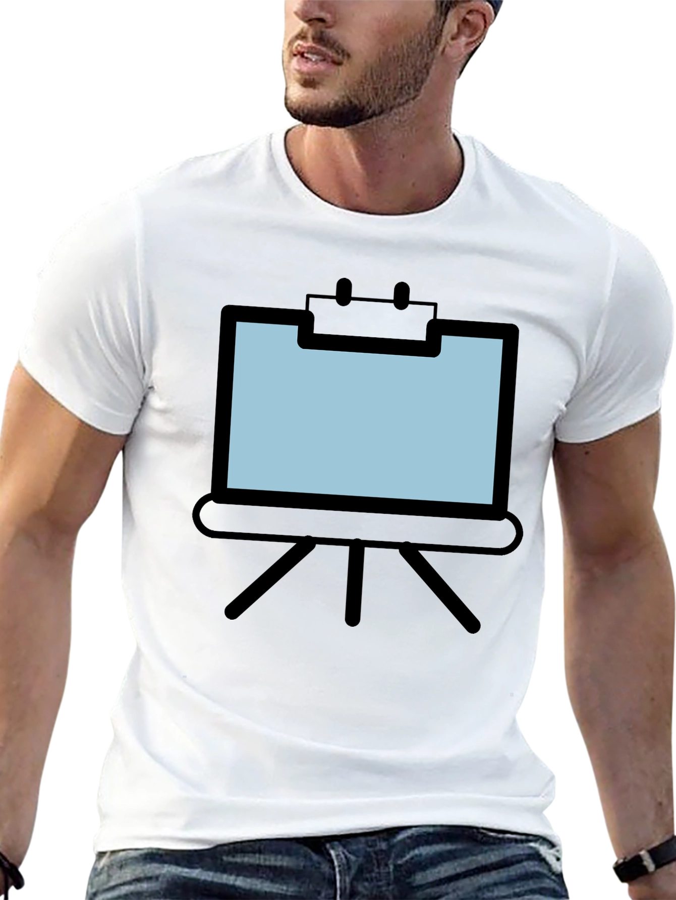 Easel Graphic Tee - Art Student Shirt