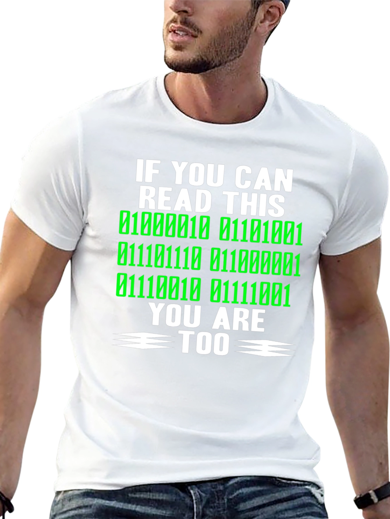 Binary Code T-Shirt - Funny Programmer Shirt