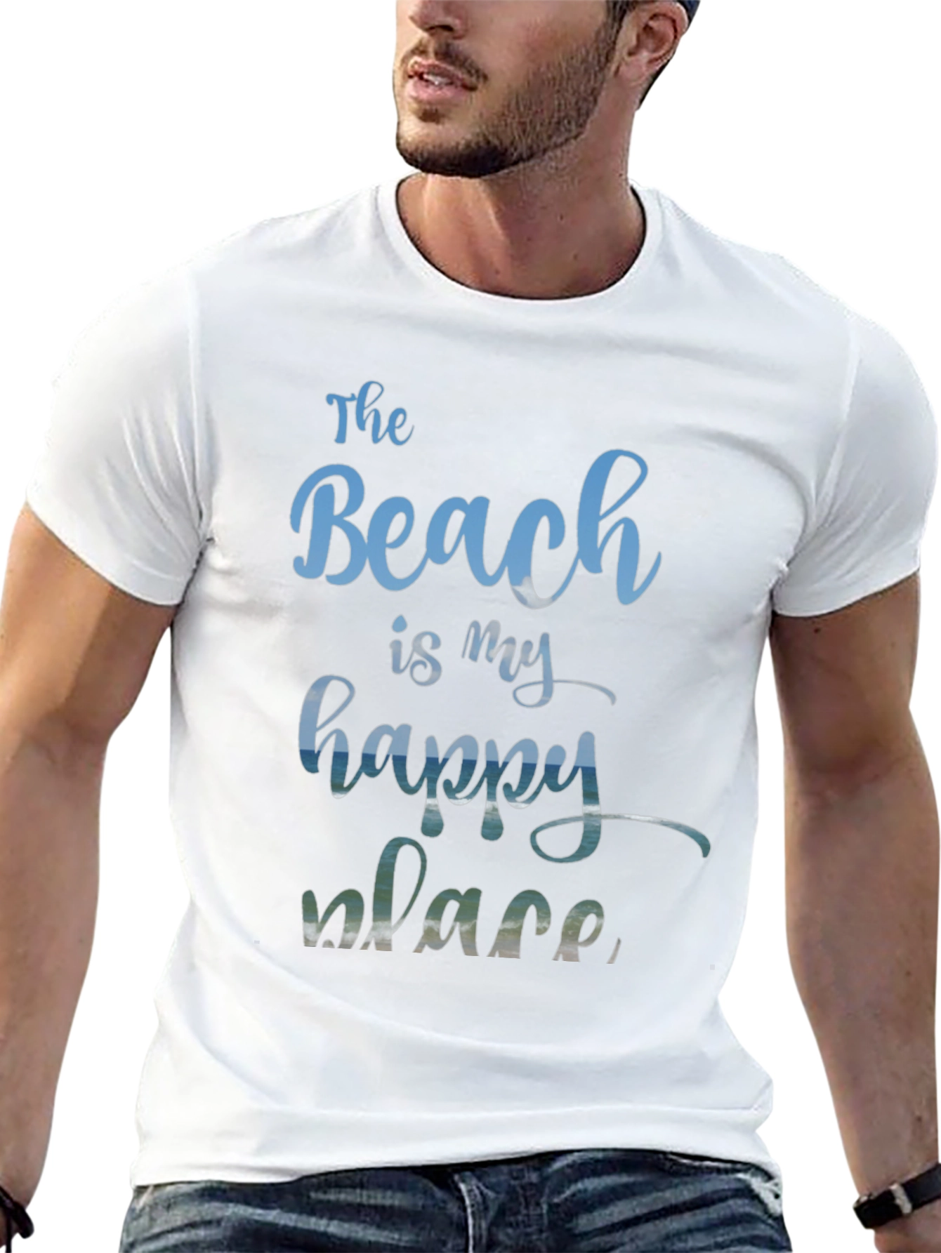 Beach is My Happy Place Graphic Tee