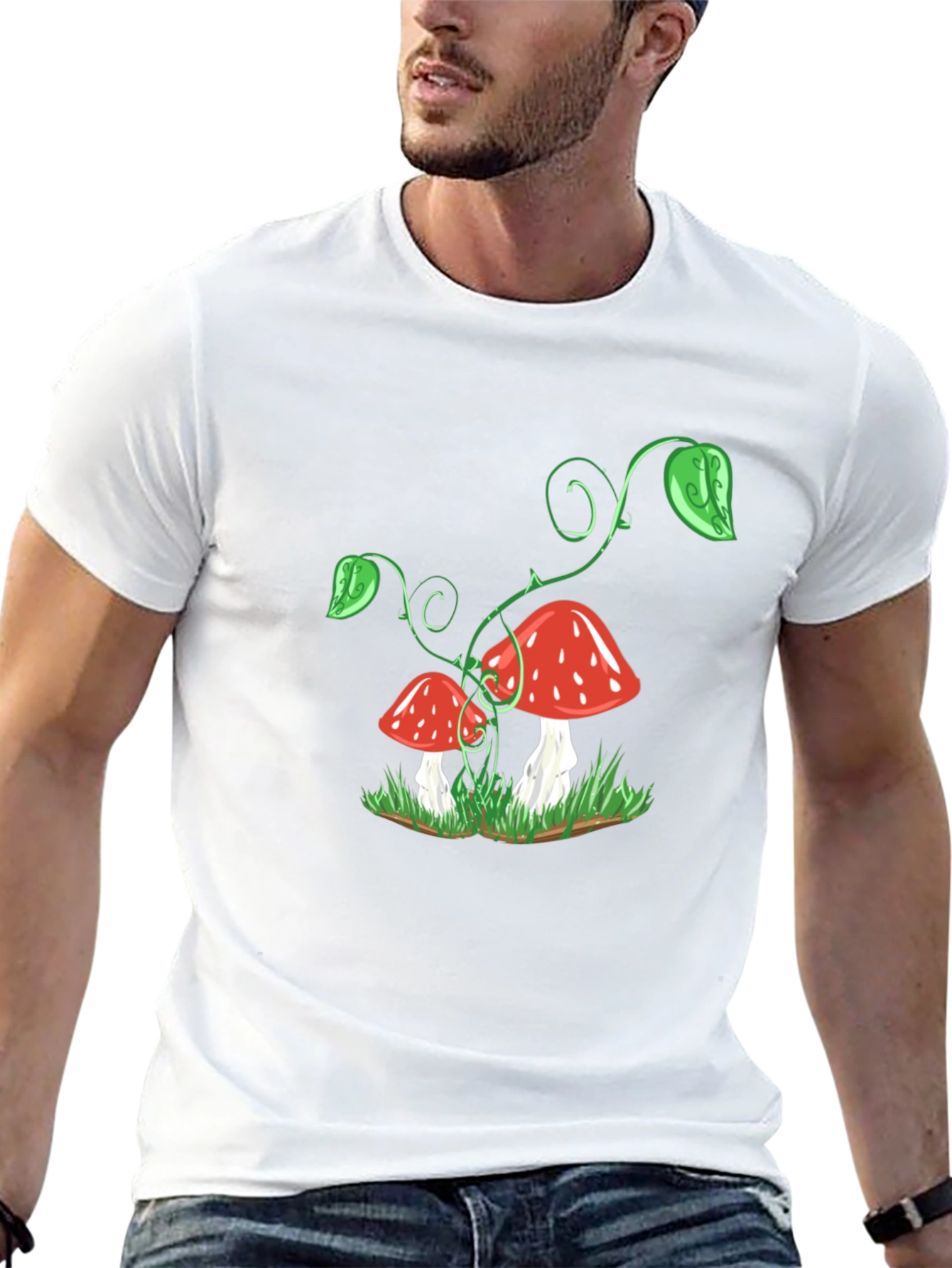 Mushroom T-Shirt - Nature Inspired Graphic Tee