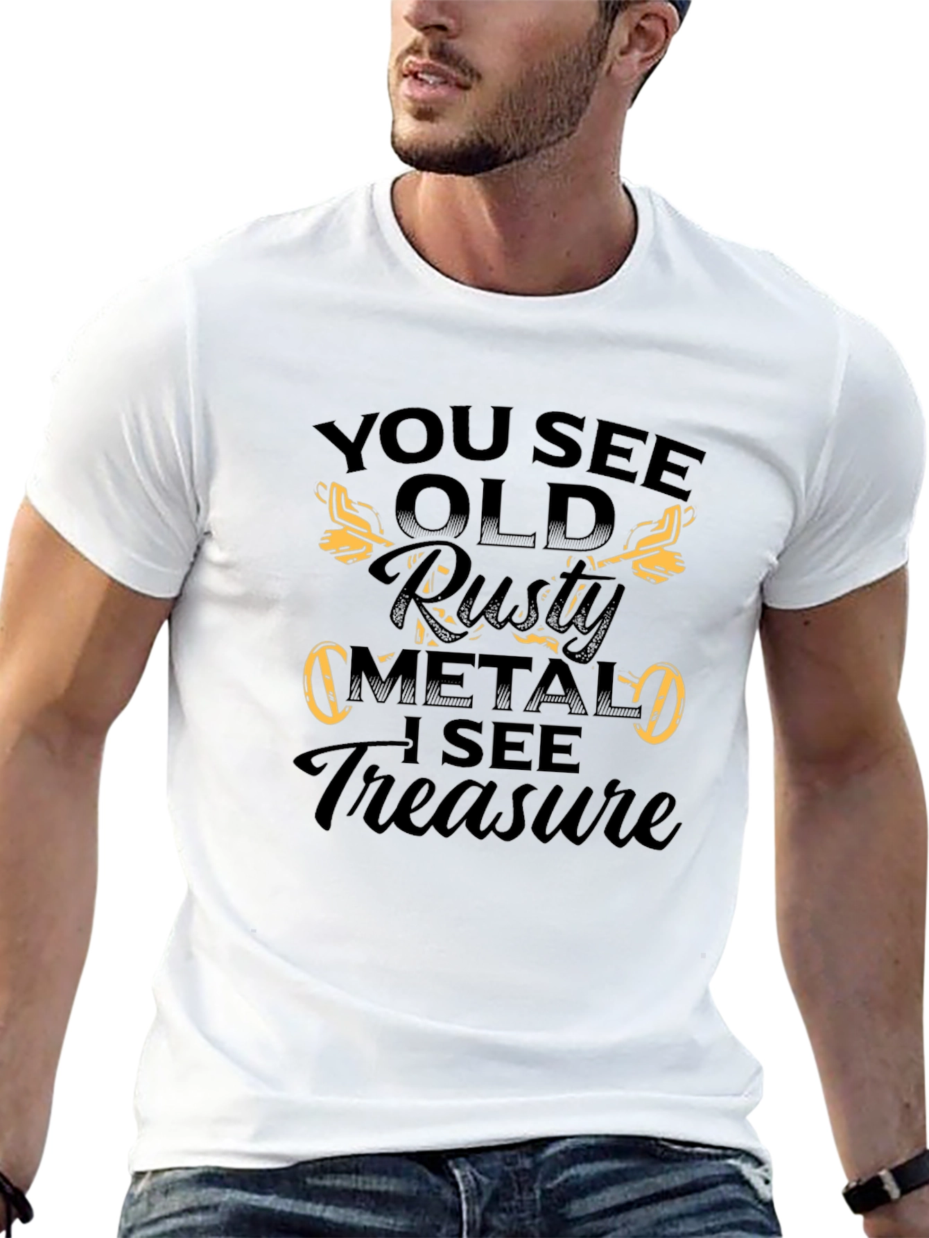 Rusty Metal Treasure Graphic Tee