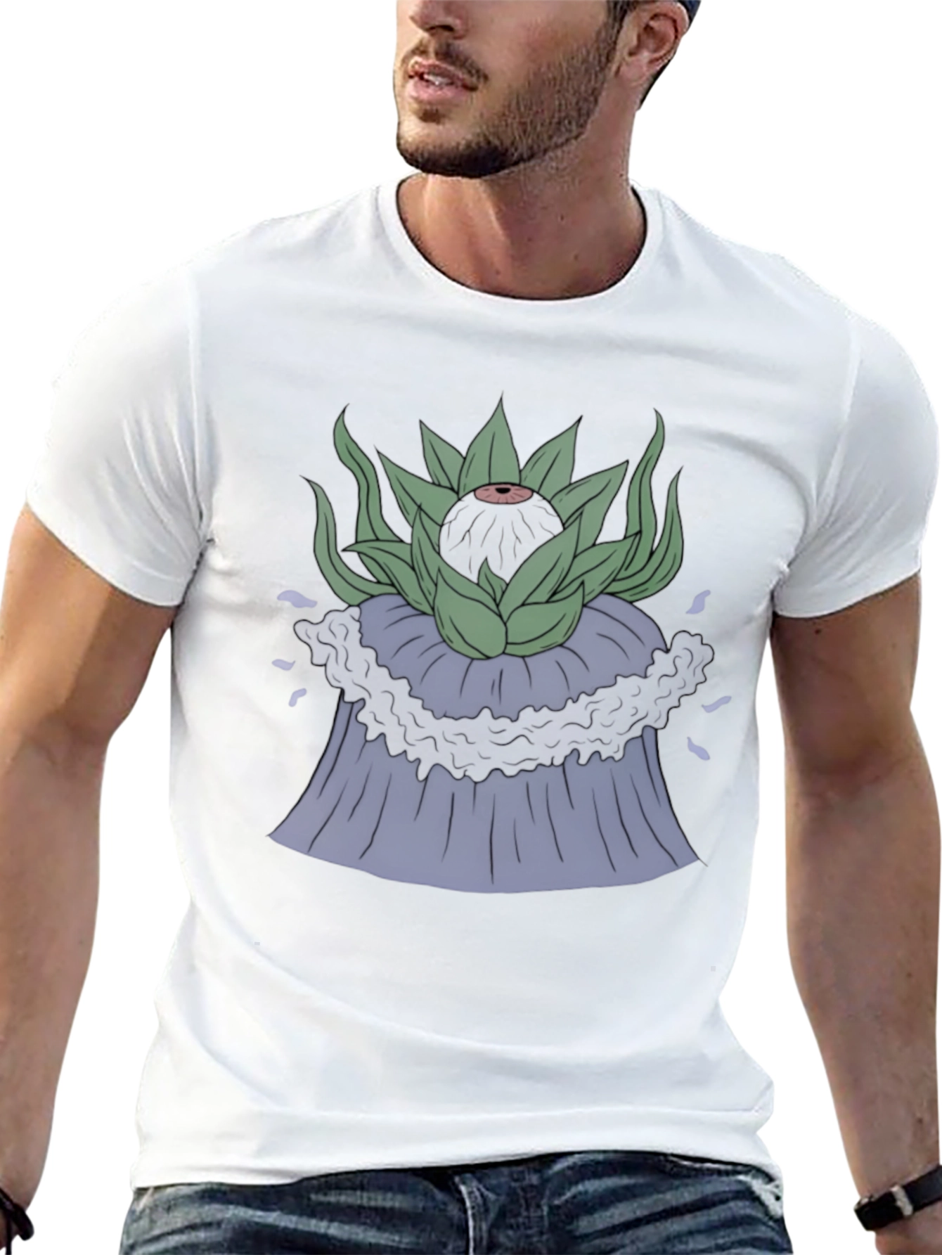 Volcanic Eye Tee - Unique Graphic Design