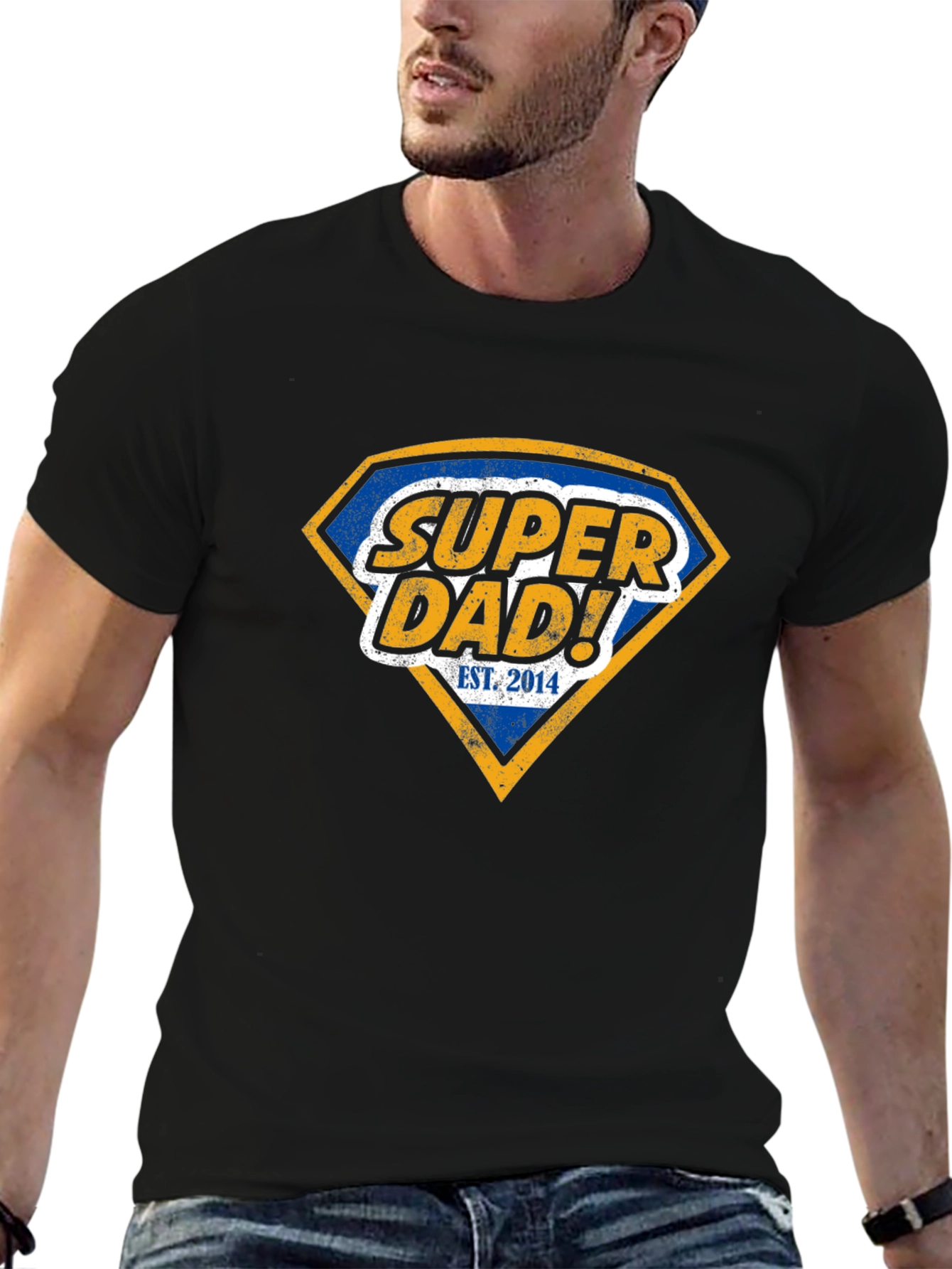 Super Dad! EST. 2014 Graphic T-Shirt