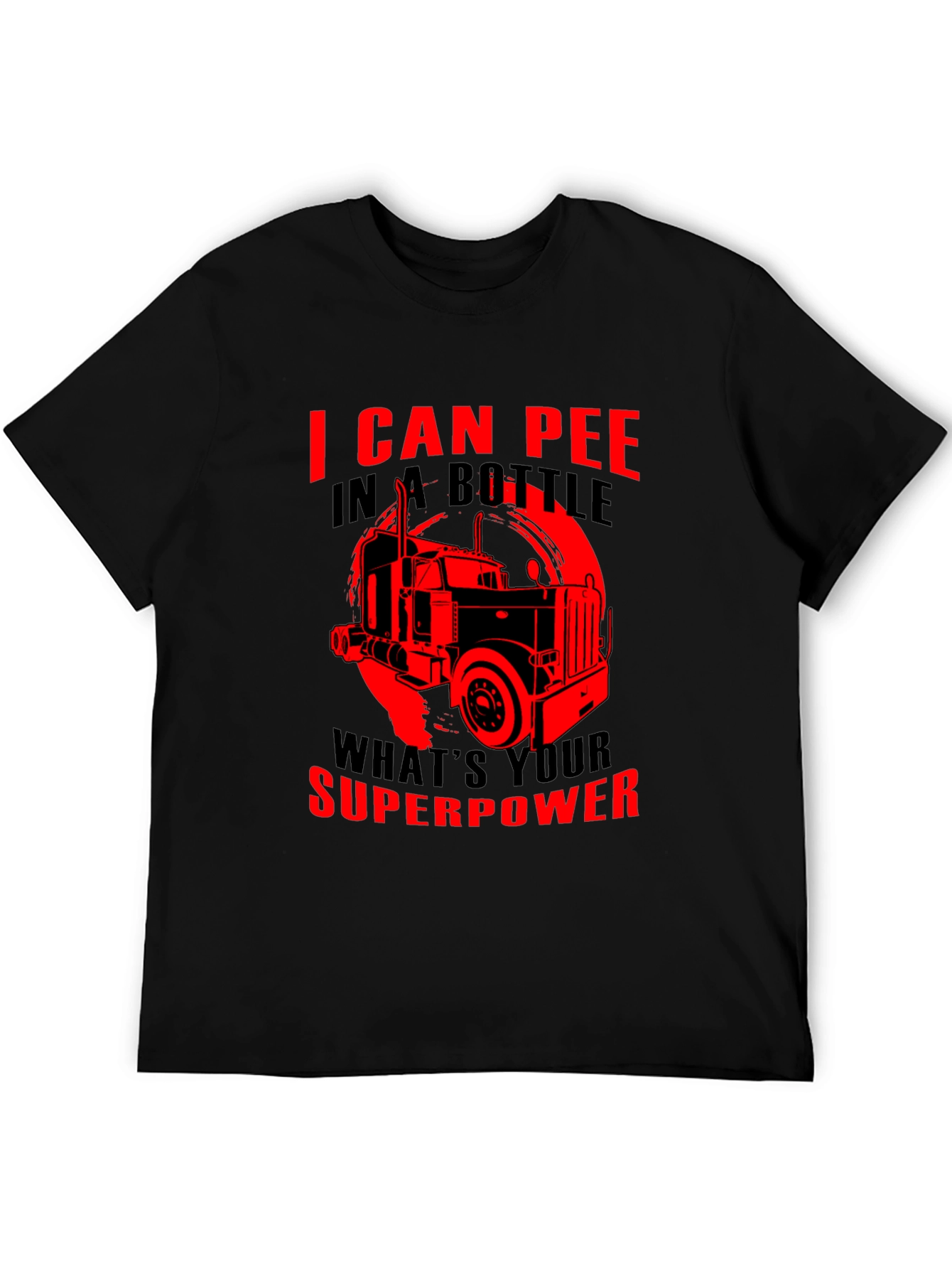I Can Pee In A Bottle Mens T-Shirt
