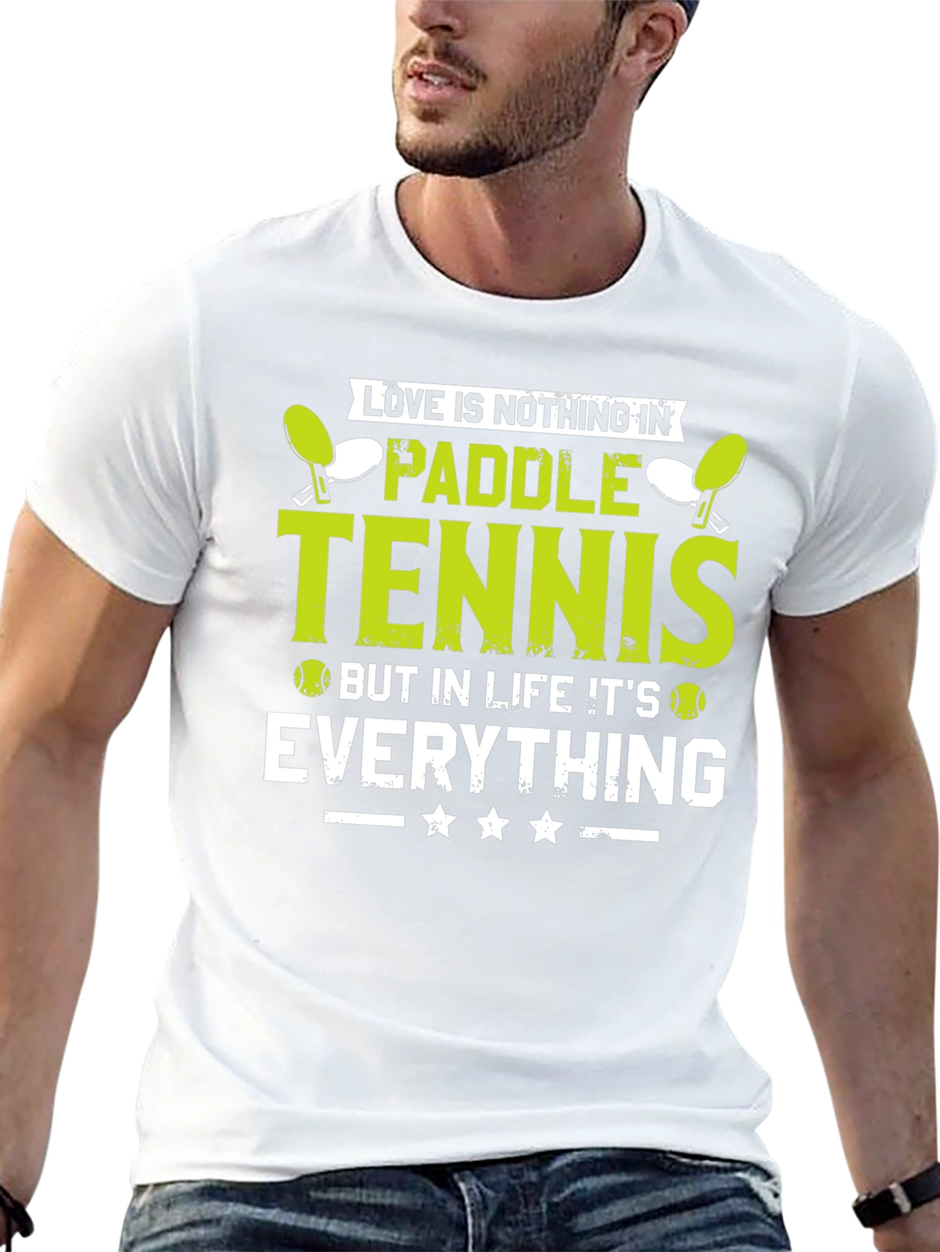 Paddle Tennis Lover T-Shirt | Funny Paddle Tennis Gift