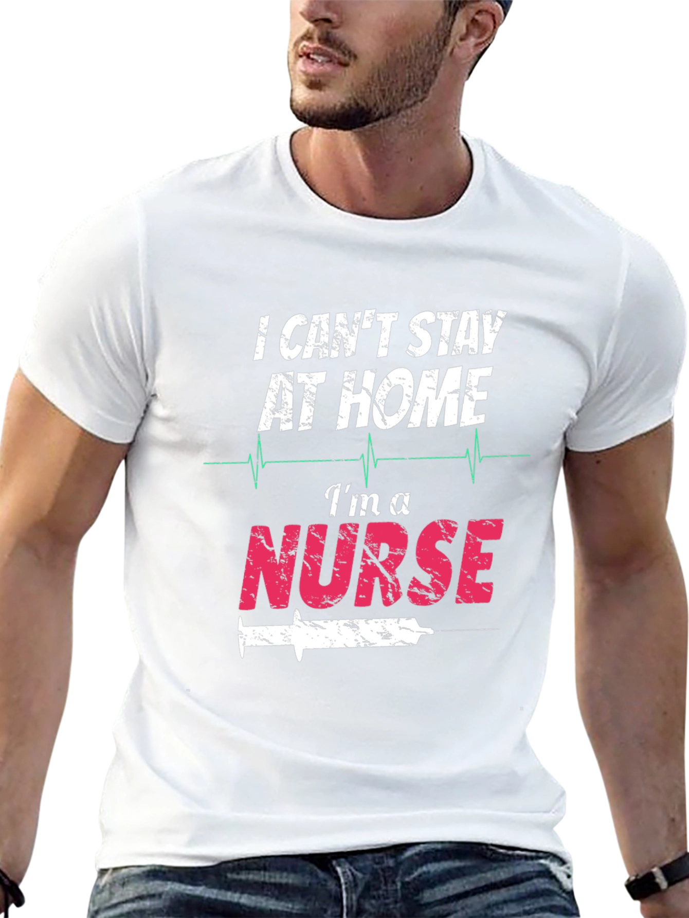I Cant Stay At Home Im A Nurse T-Shirt