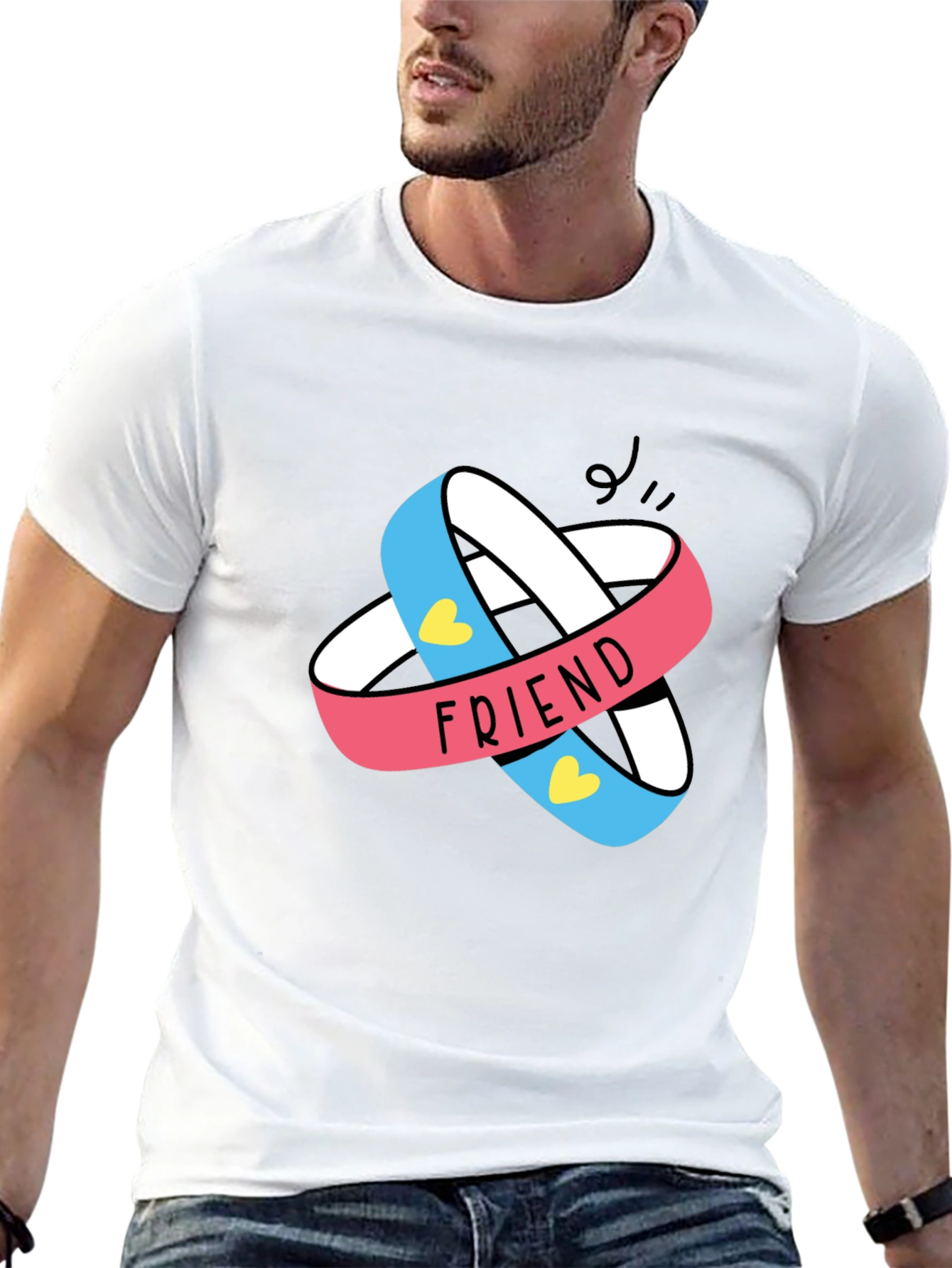 Friend Friendship Rings Graphic Tee