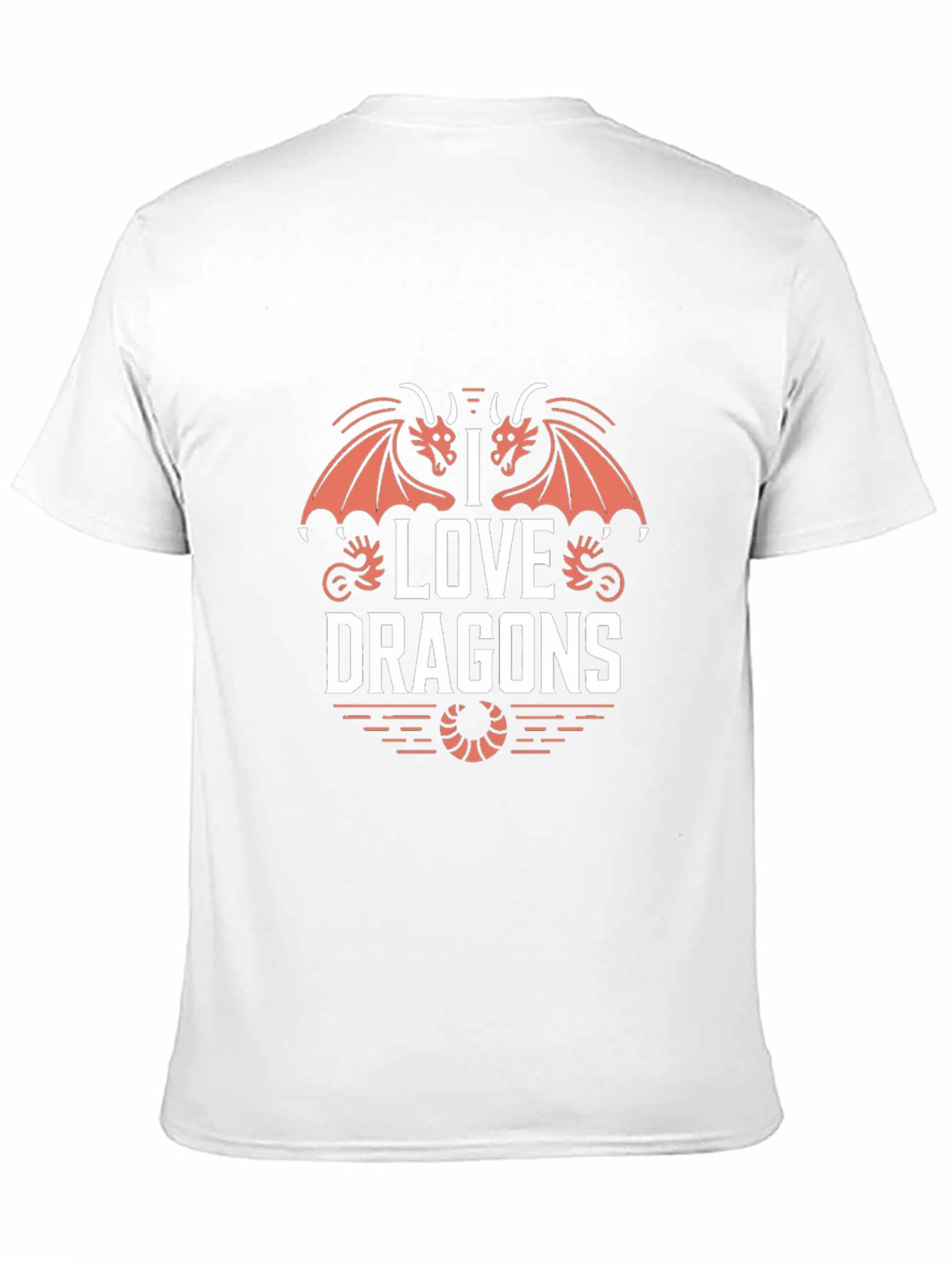 I Love Dragons Graphic T-Shirt