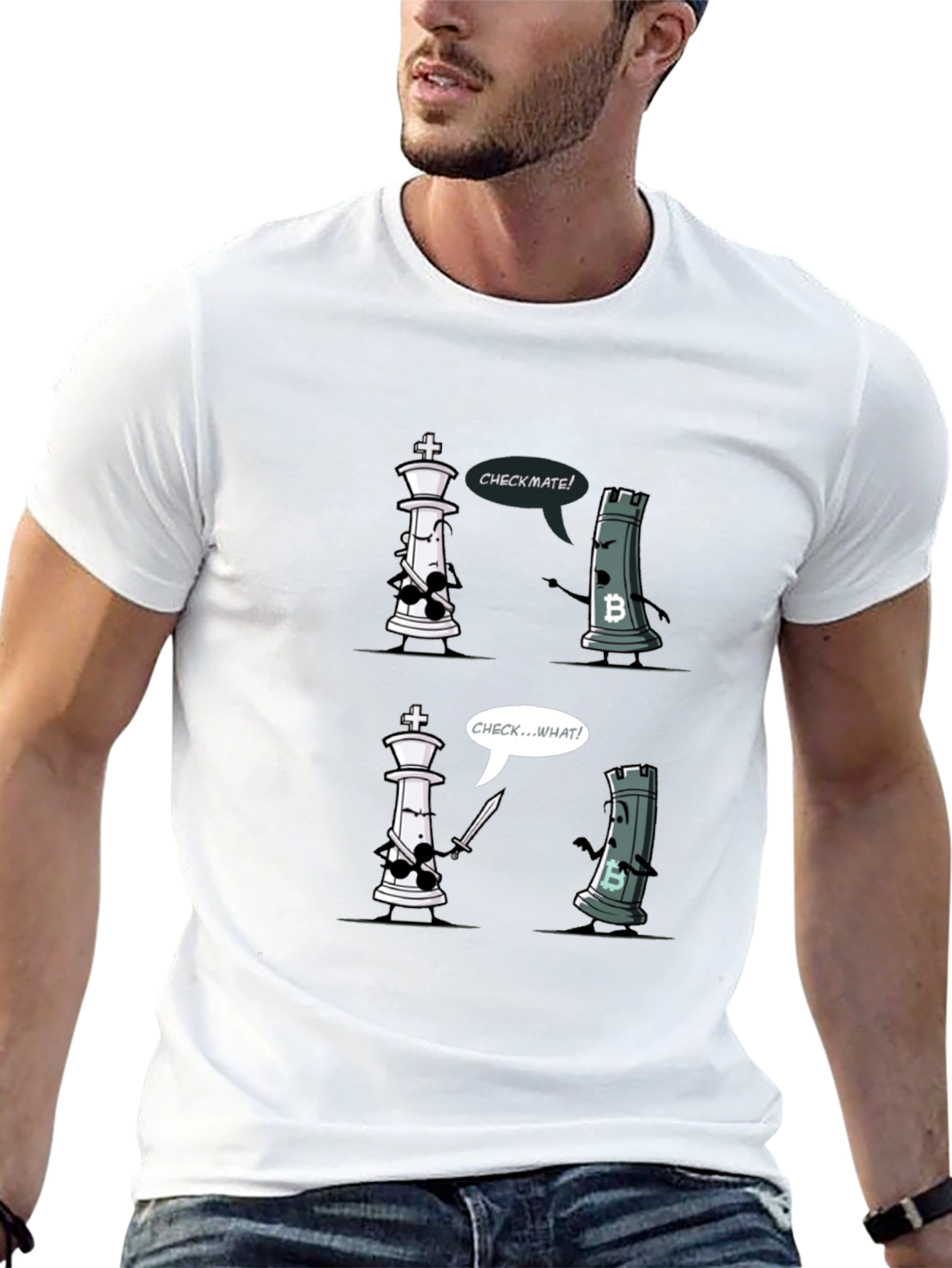 Chess King Checkmate T-Shirt