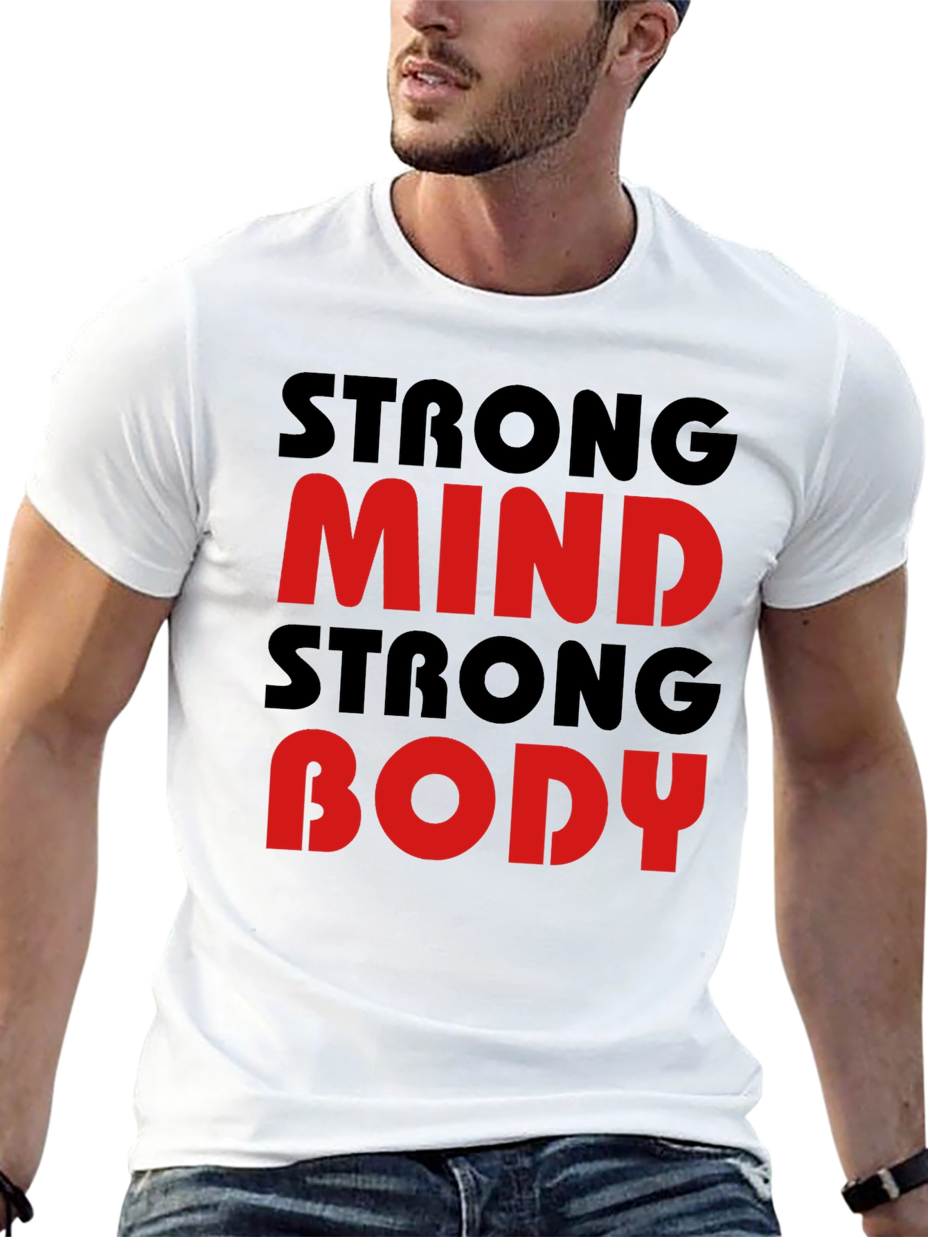 Strong Mind Strong Body Graphic Tee