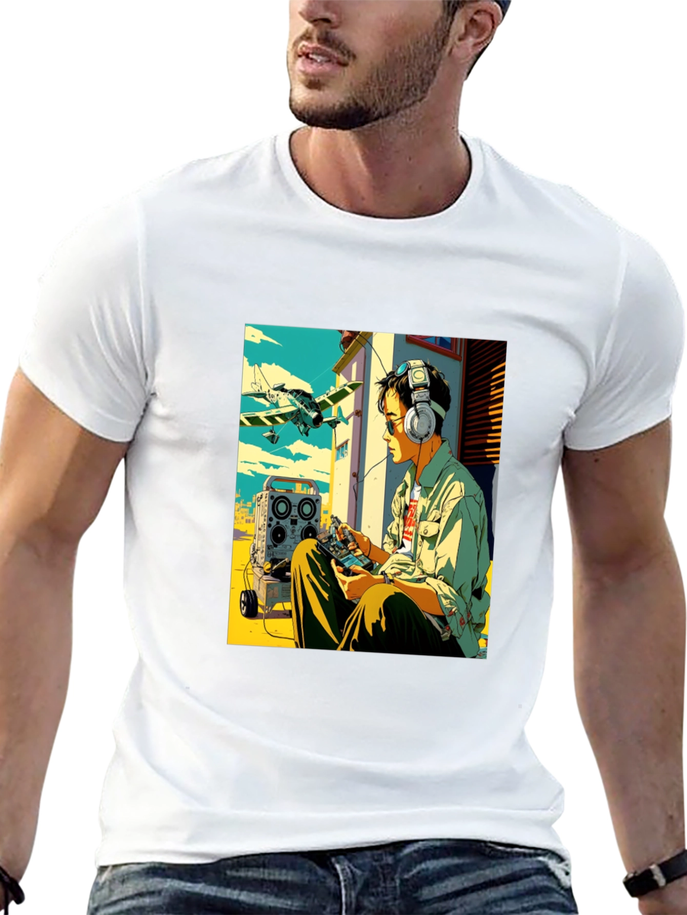 Retro Vibes Graphic T-Shirt