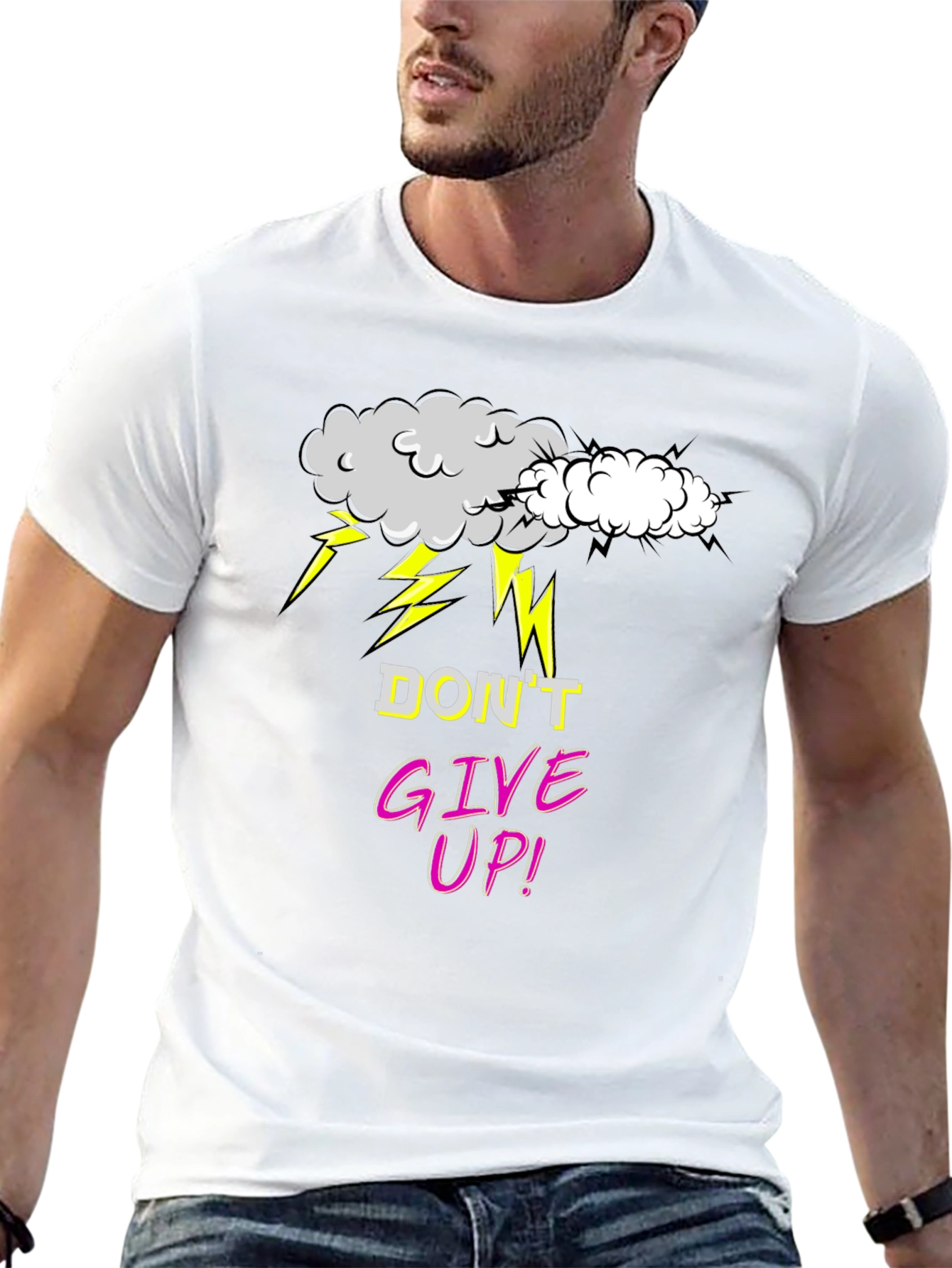 Dont Give Up Graphic T-Shirt