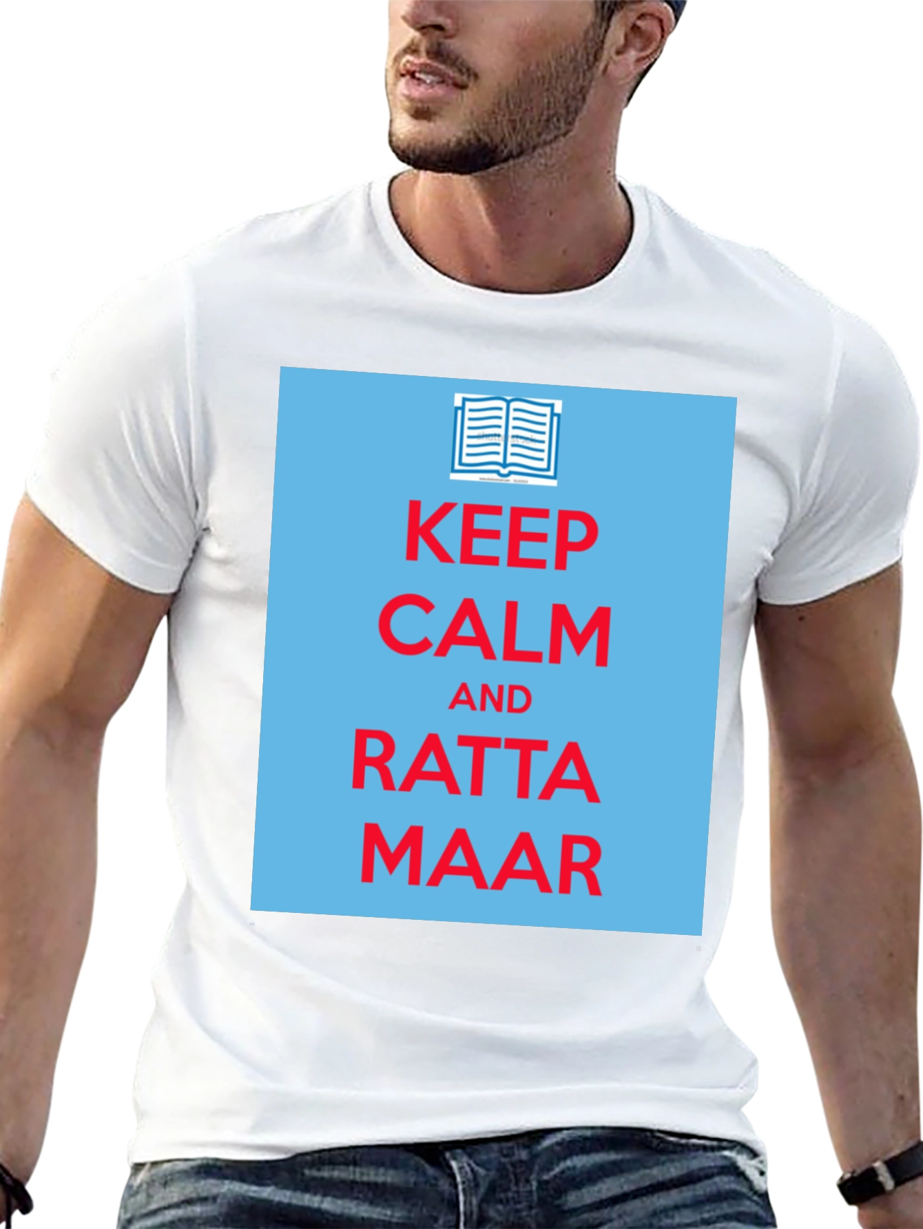 Keep Calm Ratta Maar T-Shirt