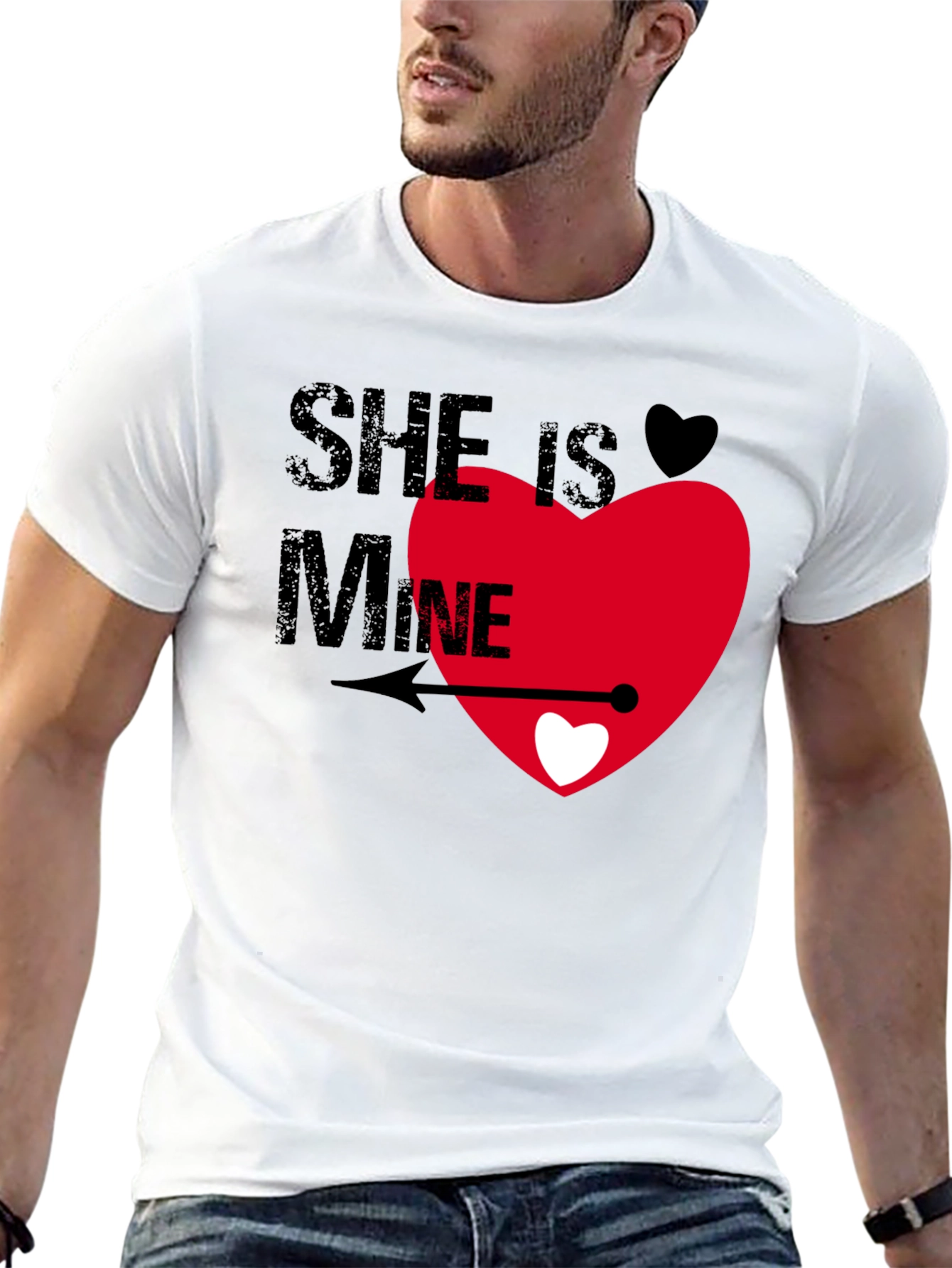 She is Mine T-Shirt - Valentines Day Gift