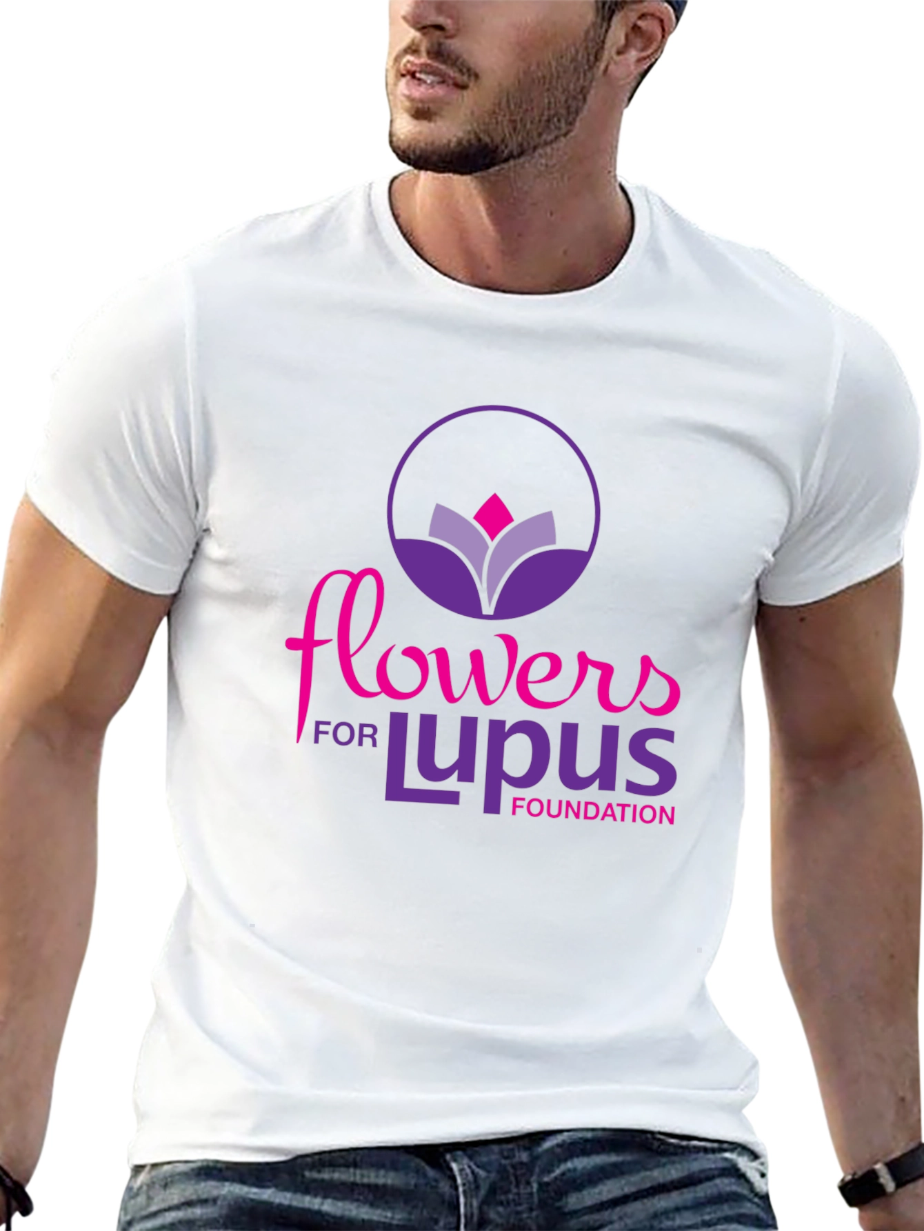 Flowers for Lupus Foundation T-Shirt