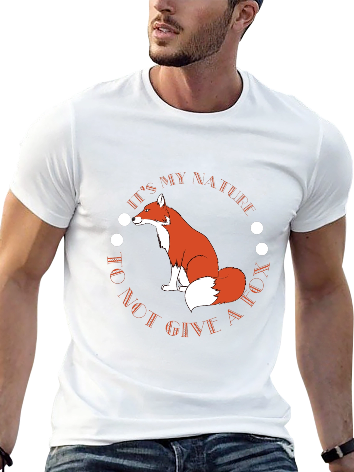 Fox Nature T-Shirt - Funny Animal Graphic Tee
