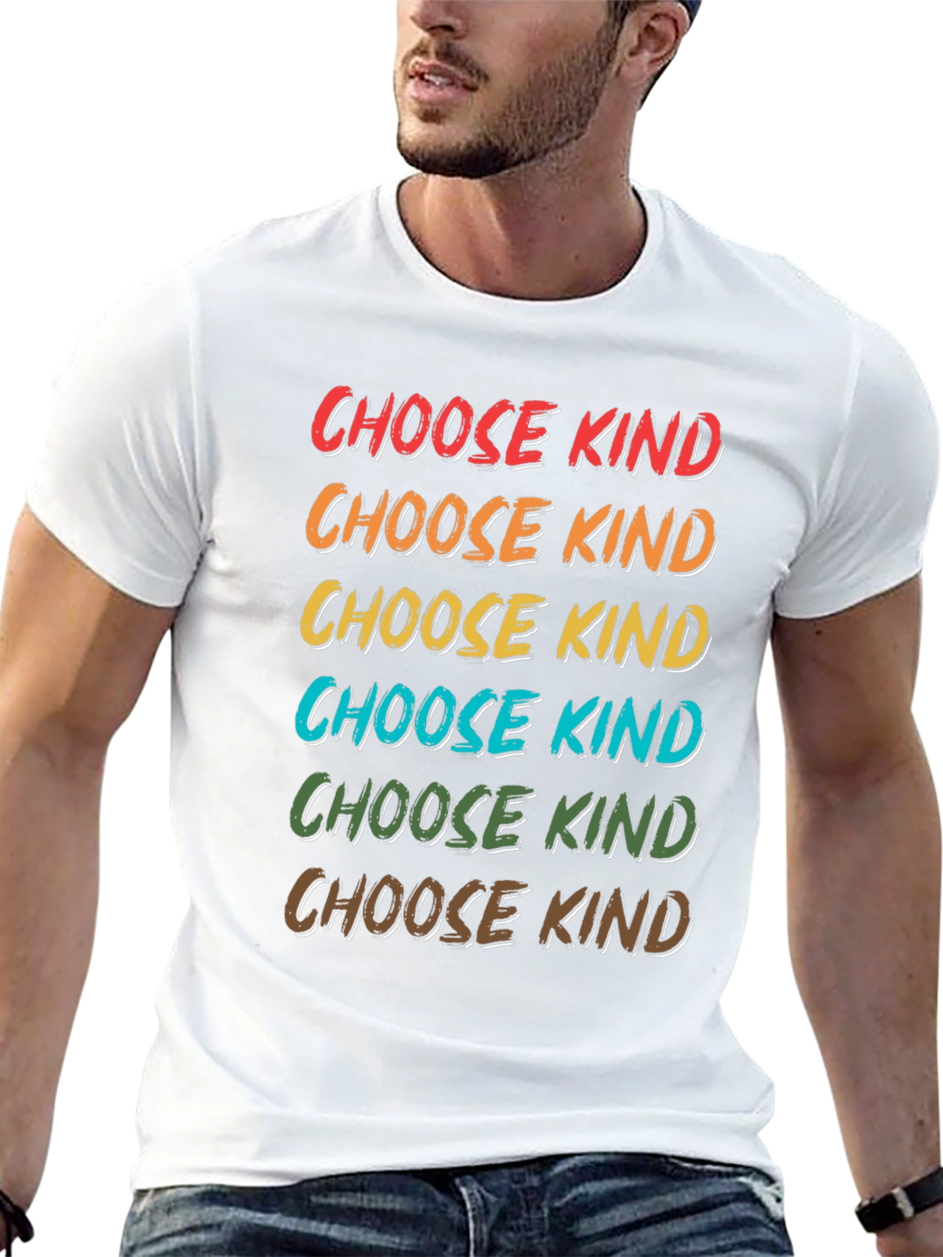 Choose Kind Graphic Tee - Positive Message T-Shirt