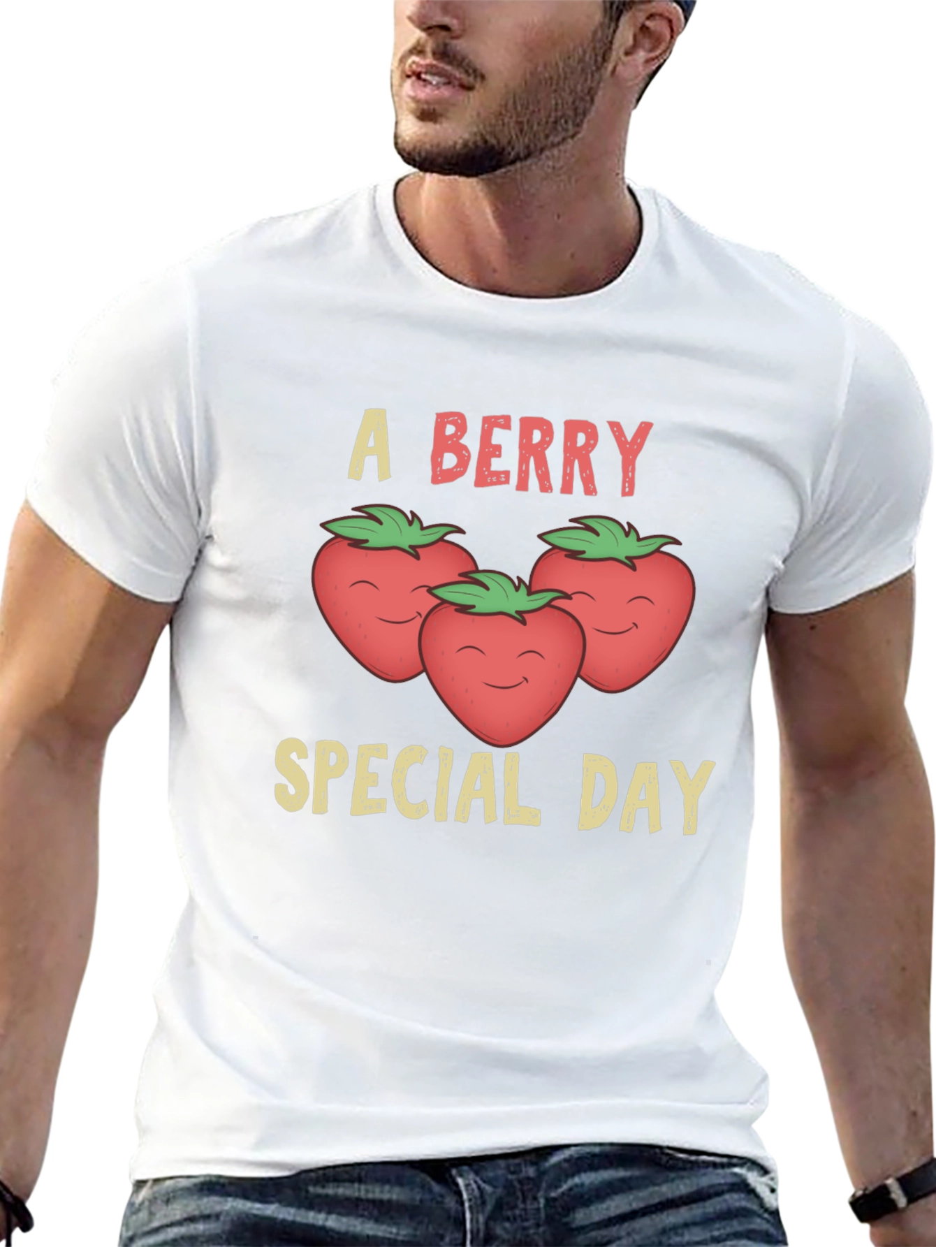 A Berry Special Day Graphic T-Shirt