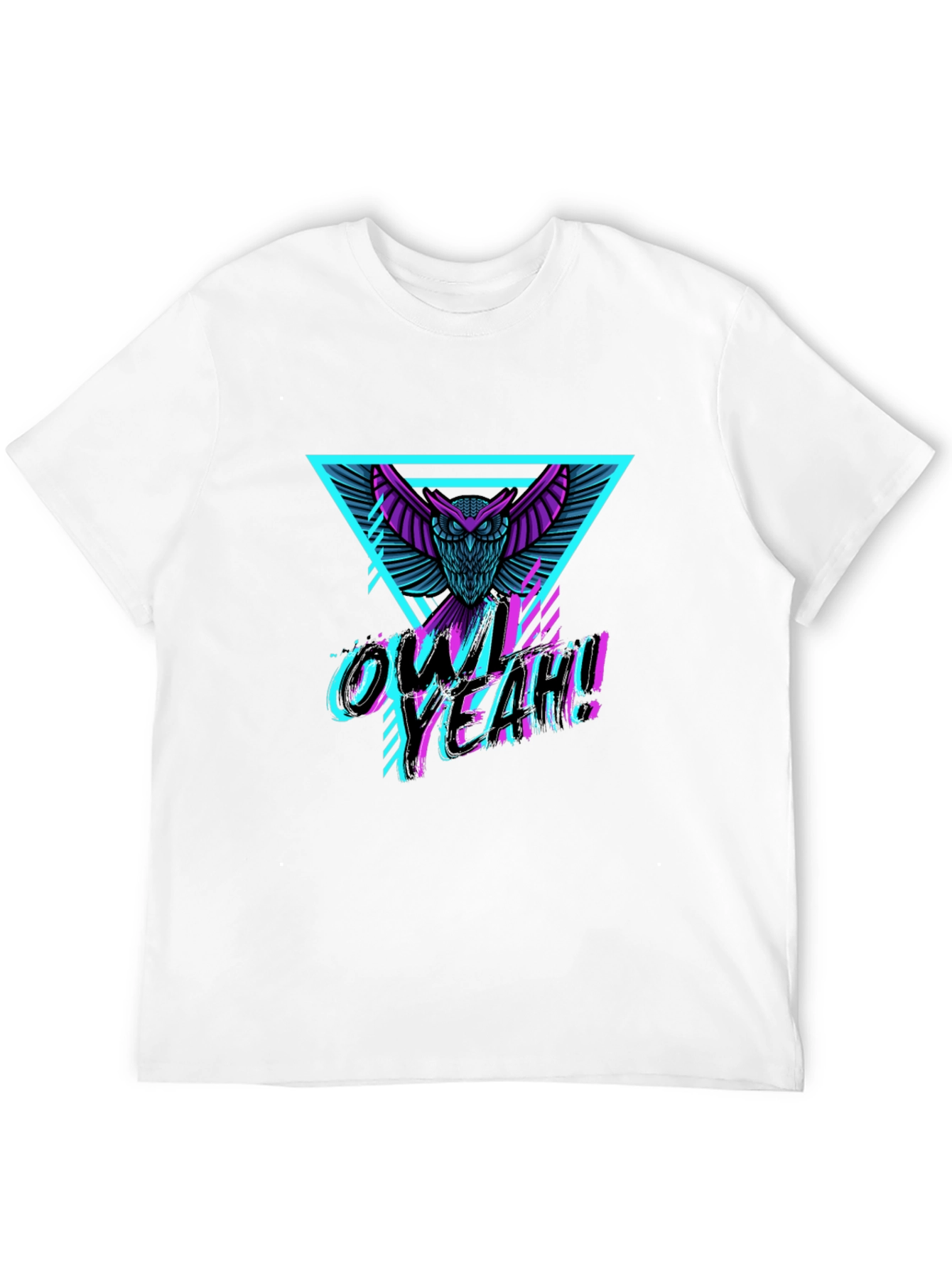 Owl Yeah! Graphic Print T-Shirt
