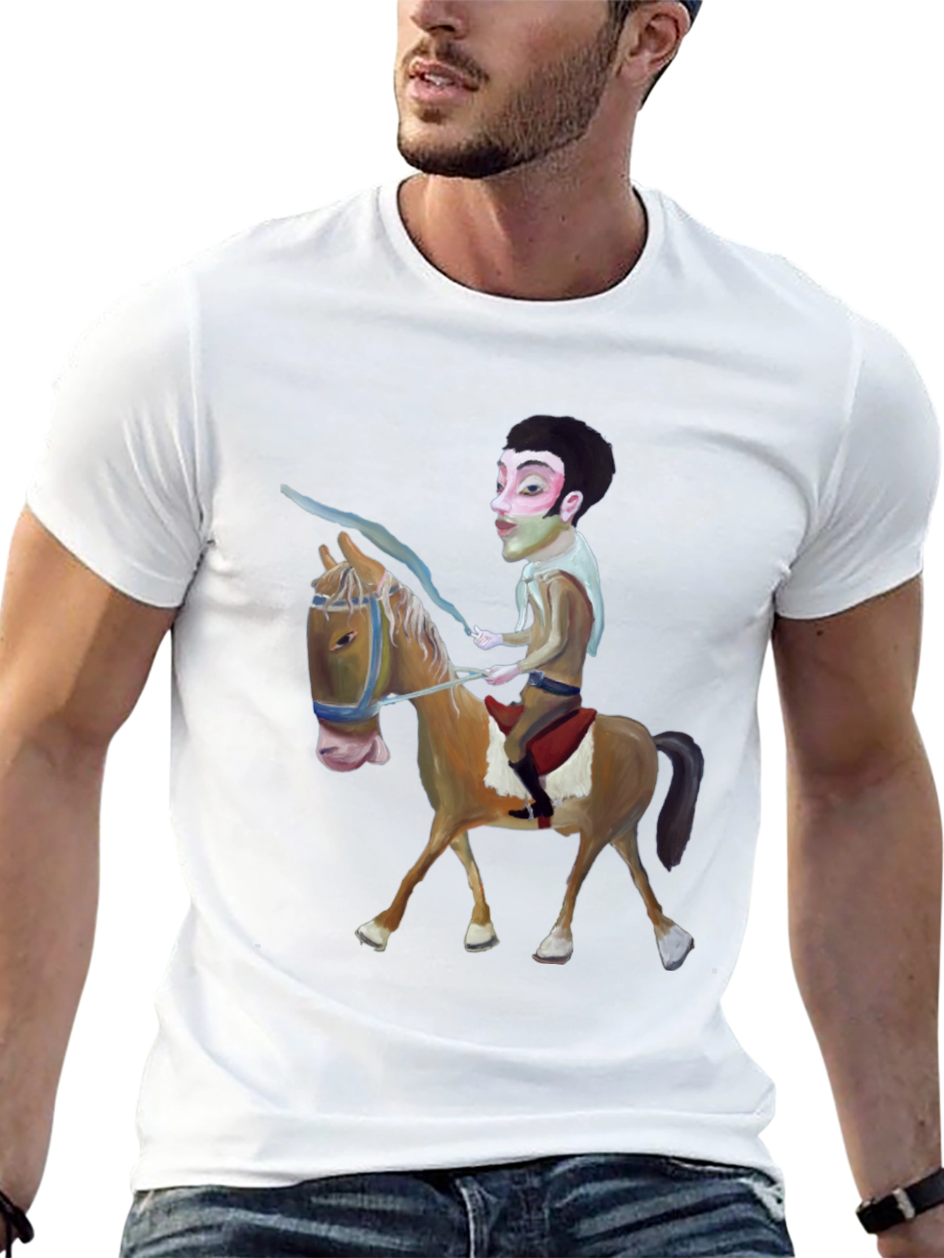 Man on Horseback Graphic Tee