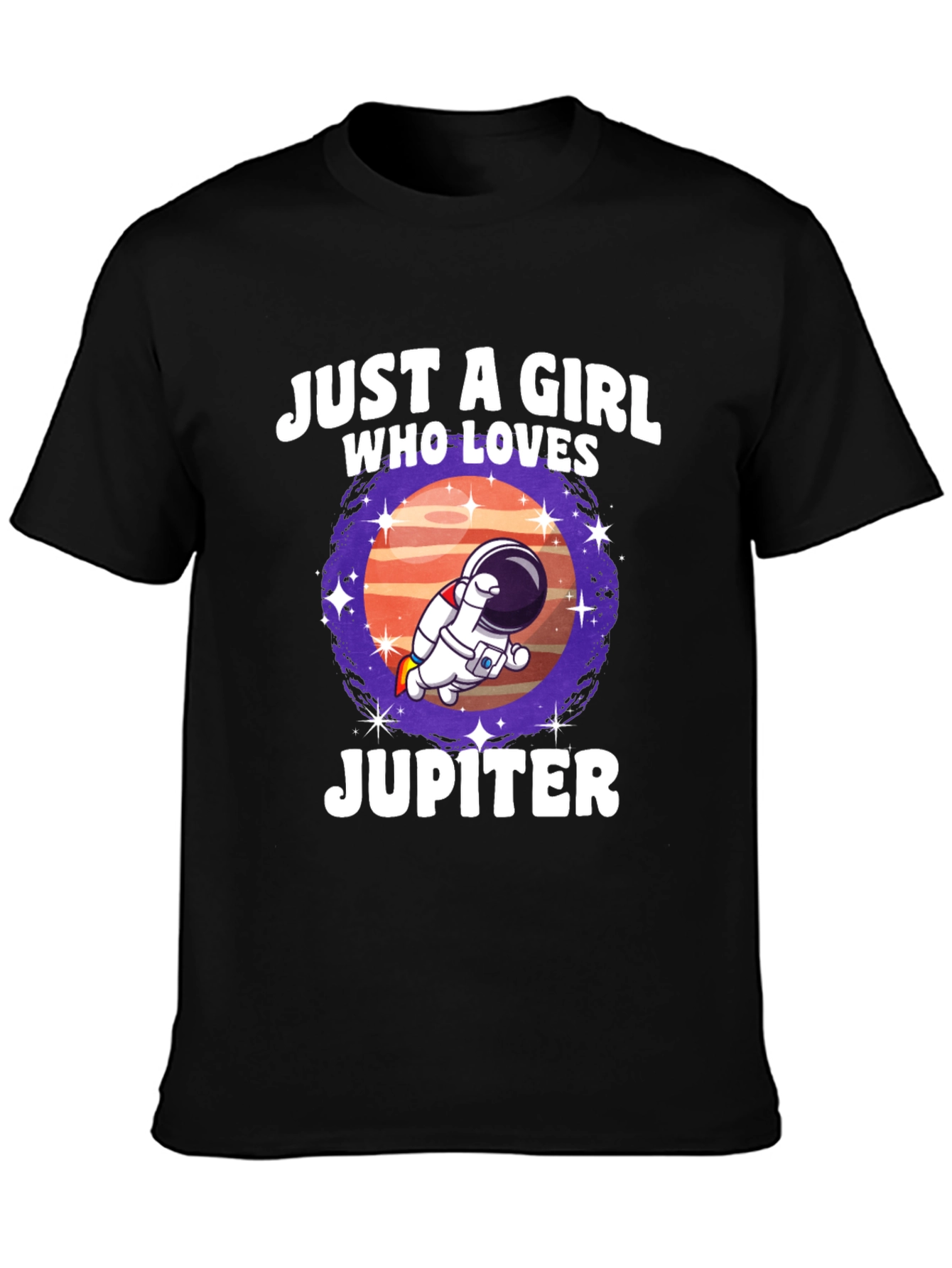 Just A Girl Who Loves Jupiter T-Shirt