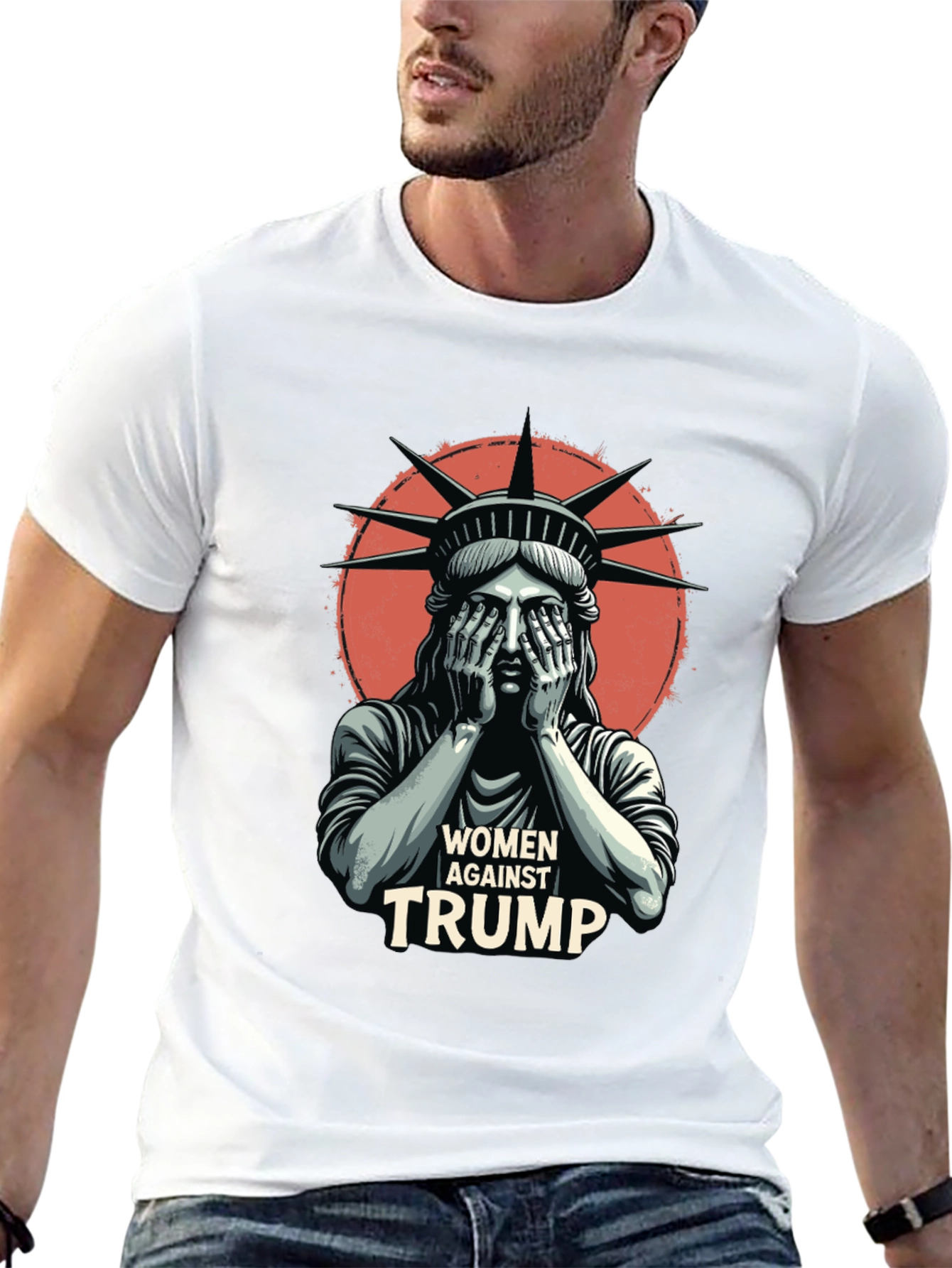 Women Against Trump Political T-Shirt