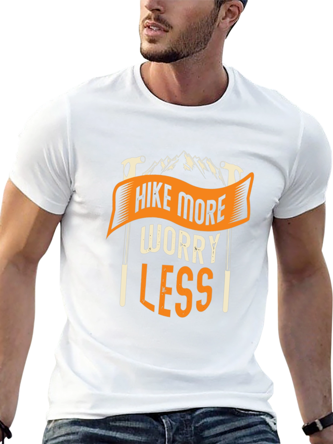 Hike More Worry Less Graphic Tee