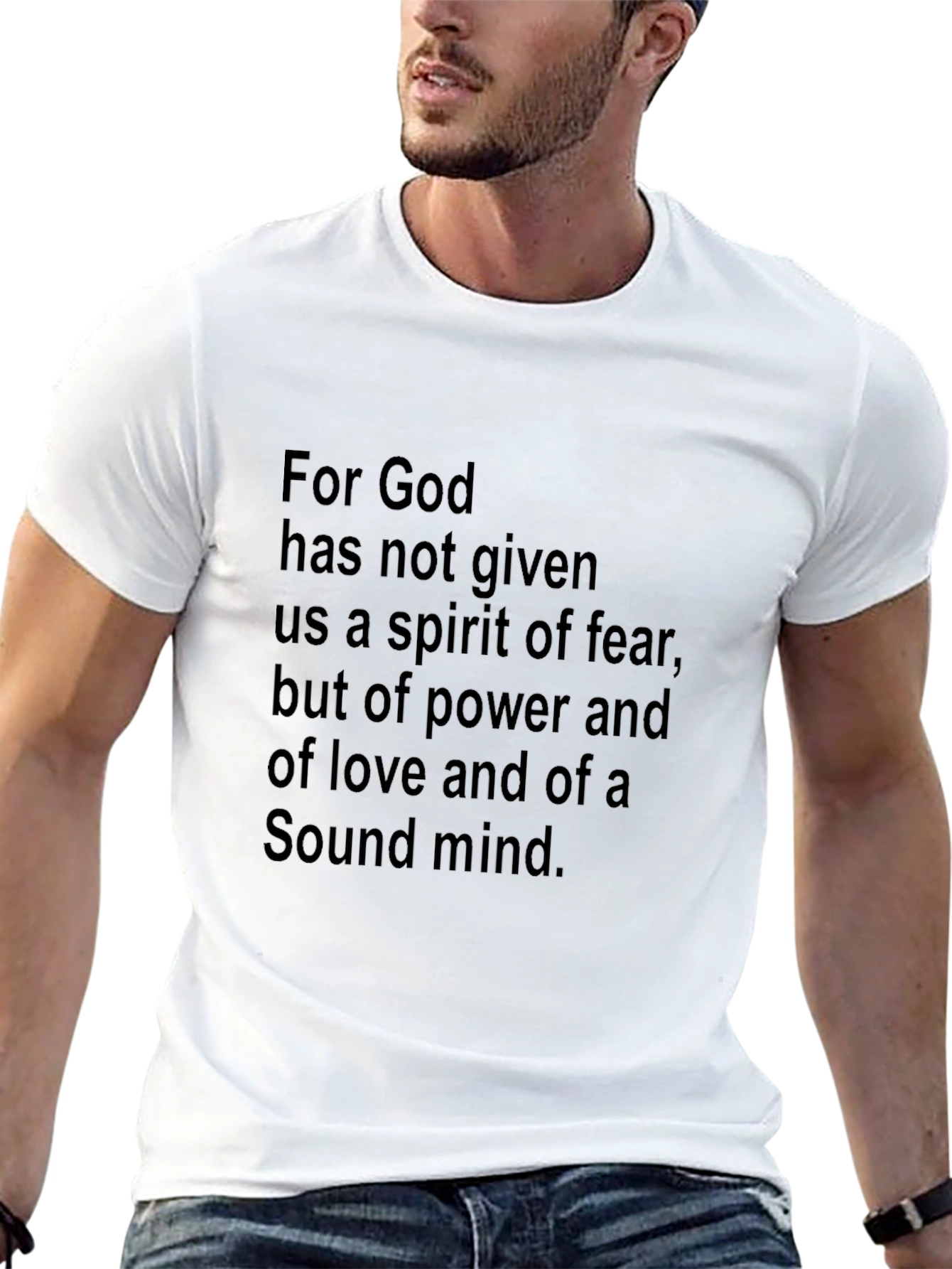 Inspirational T-Shirt: Gods Spirit of Power and Love