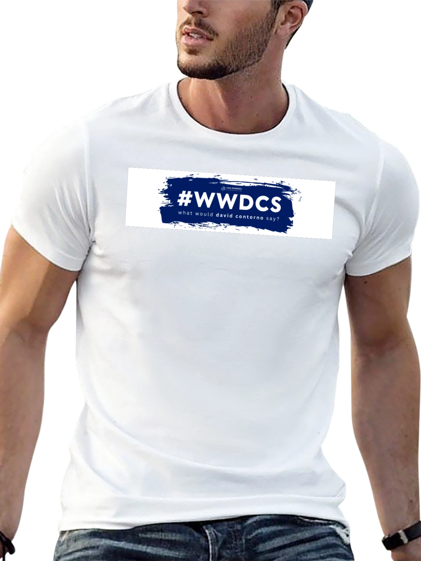 WWDDCS T-Shirt: What Would David Contorno Say Tee