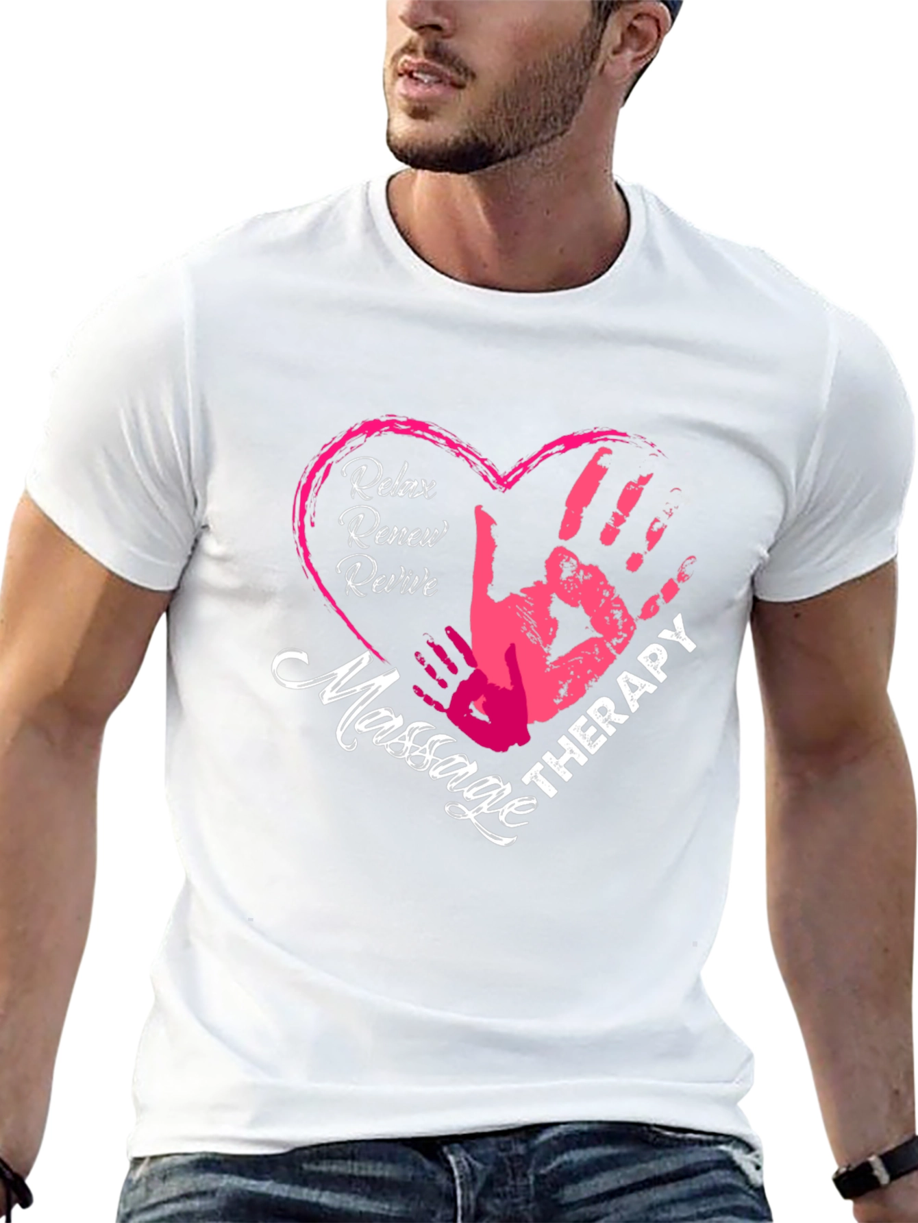 Relax Renew Revive Massage Therapy T-Shirt