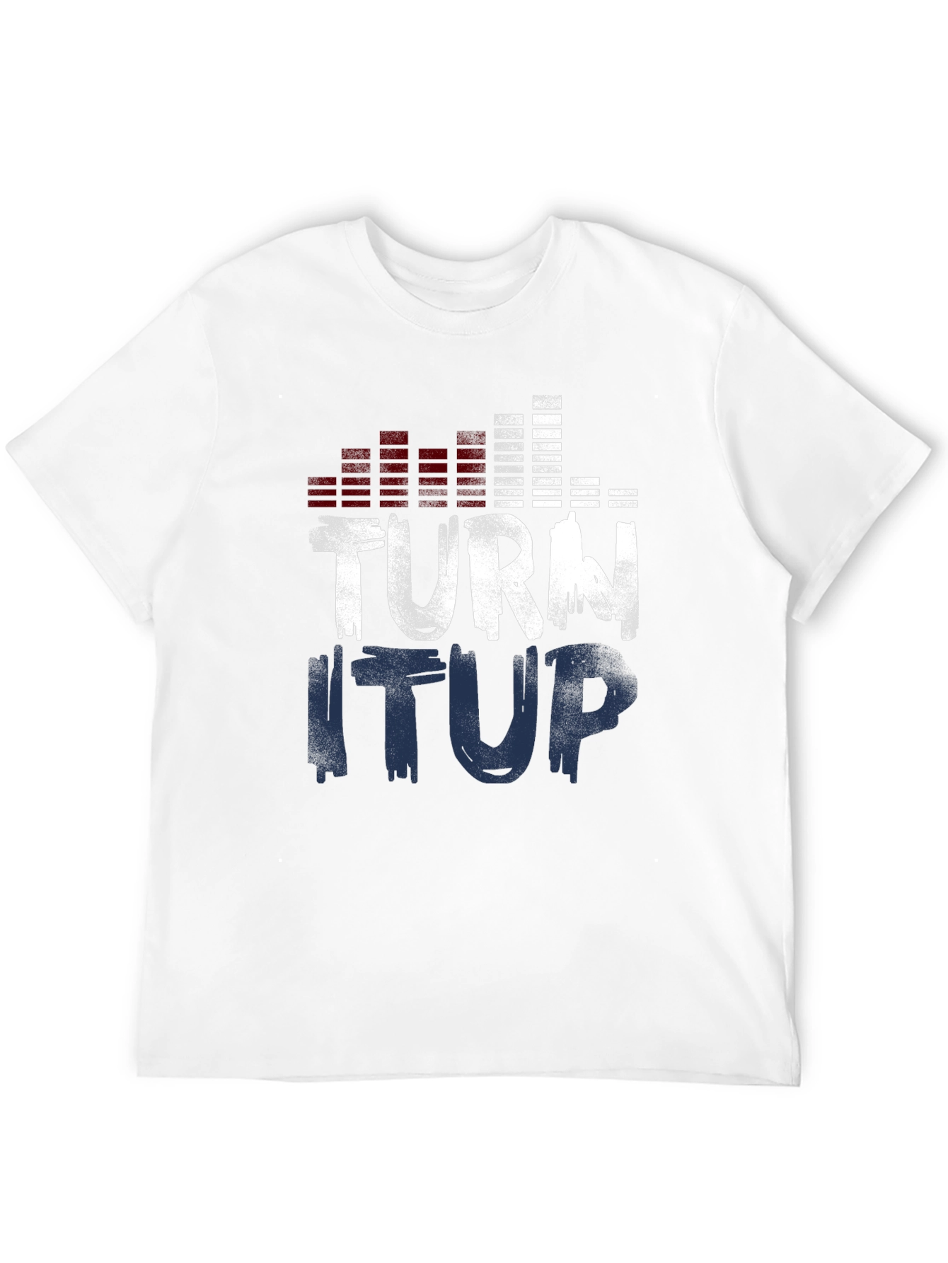 Turn It Up Graphic Tee - Patriotic Party Shirt