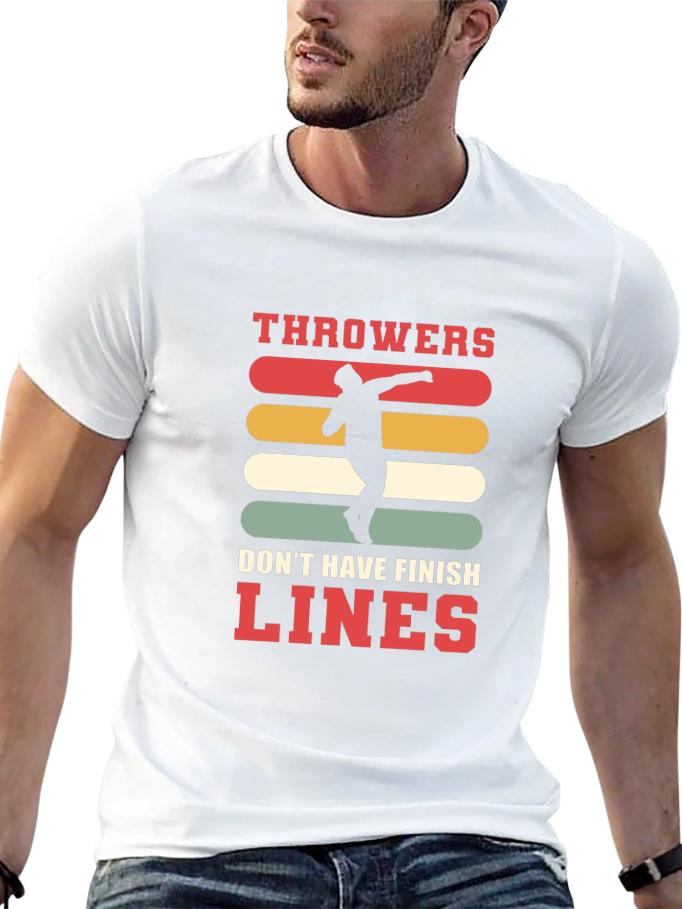 Throwers Dont Have Finish Lines Graphic Tee